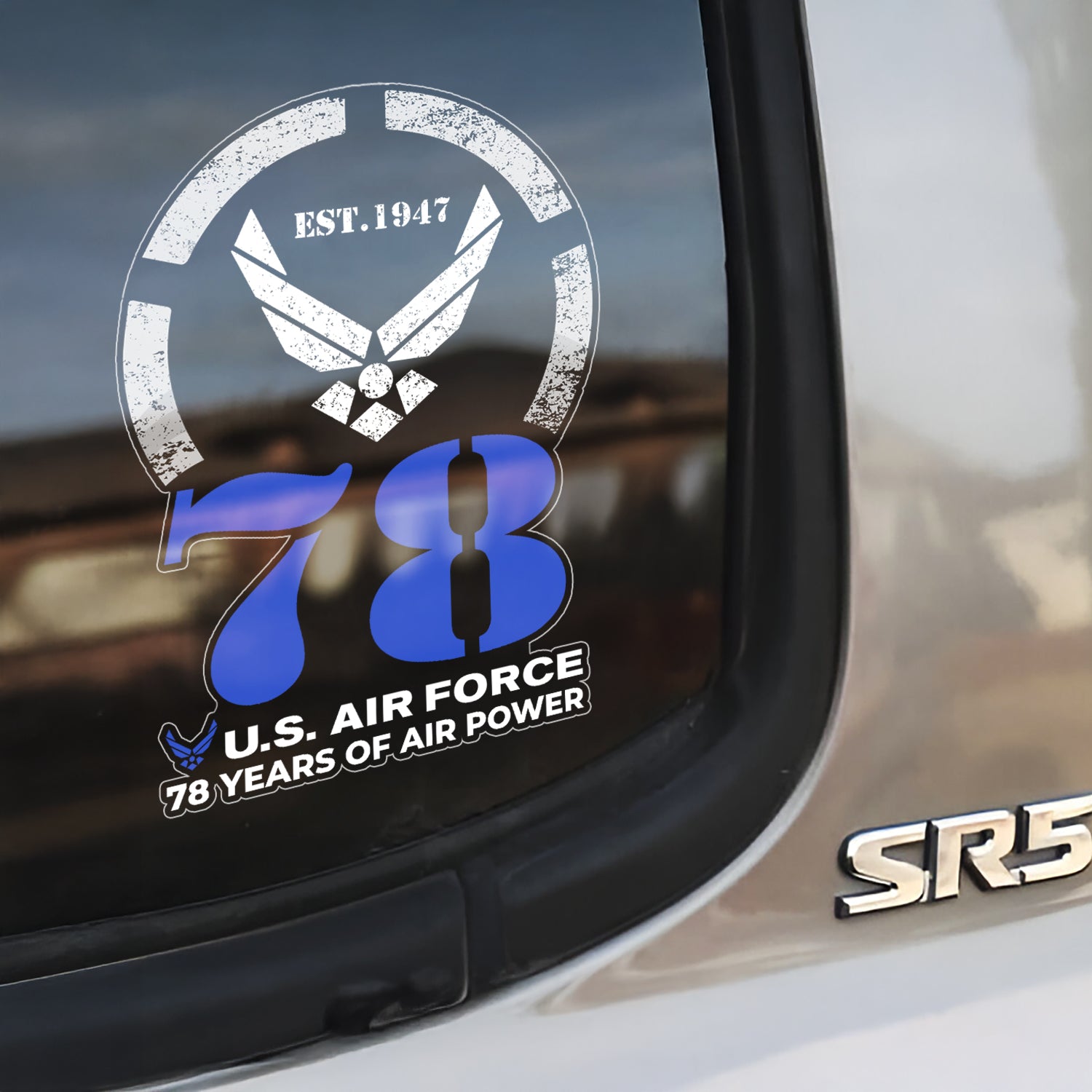 US Air Force Est 1947 78 Years Of Air Power Stickers