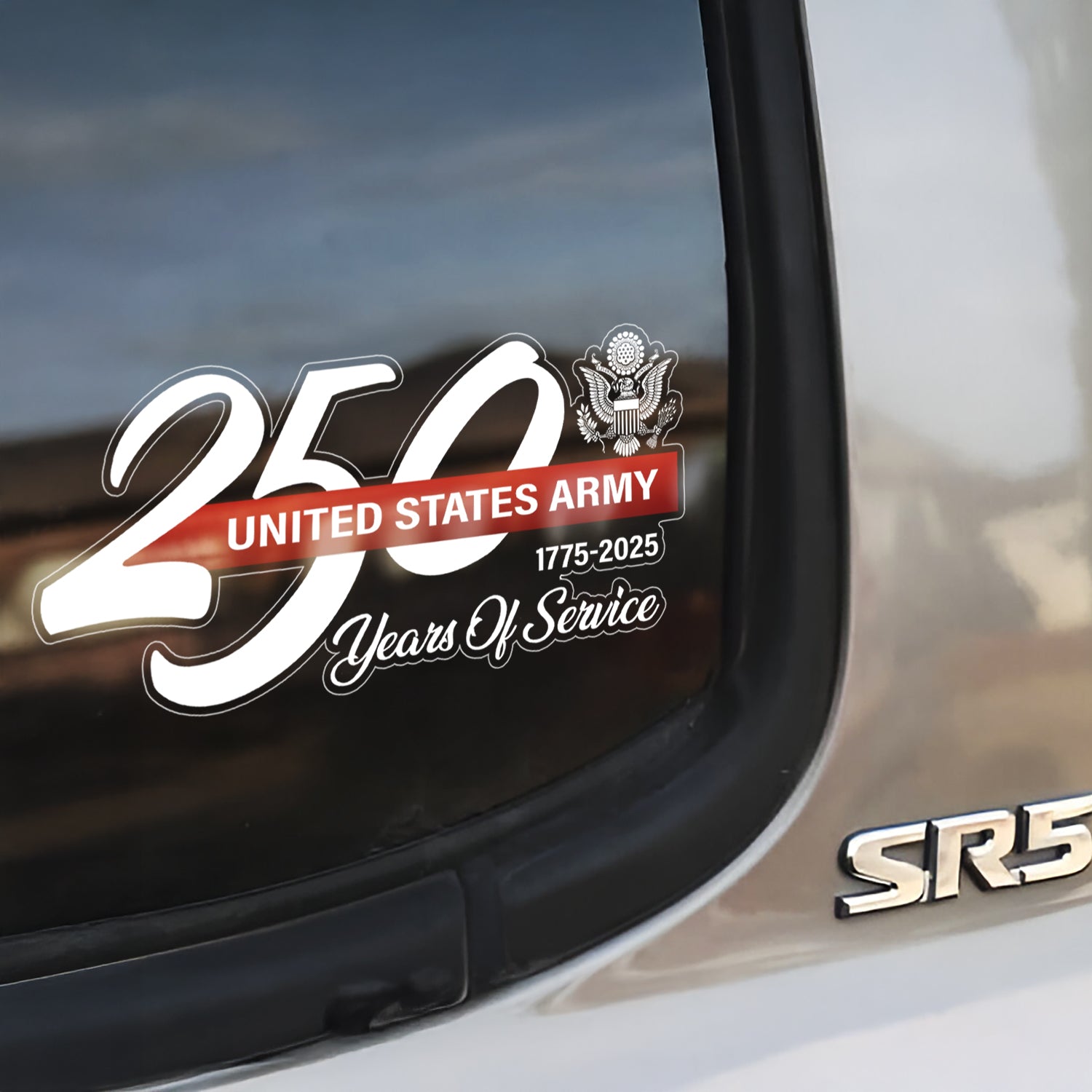 US Army 250 Years Of Service Stickers