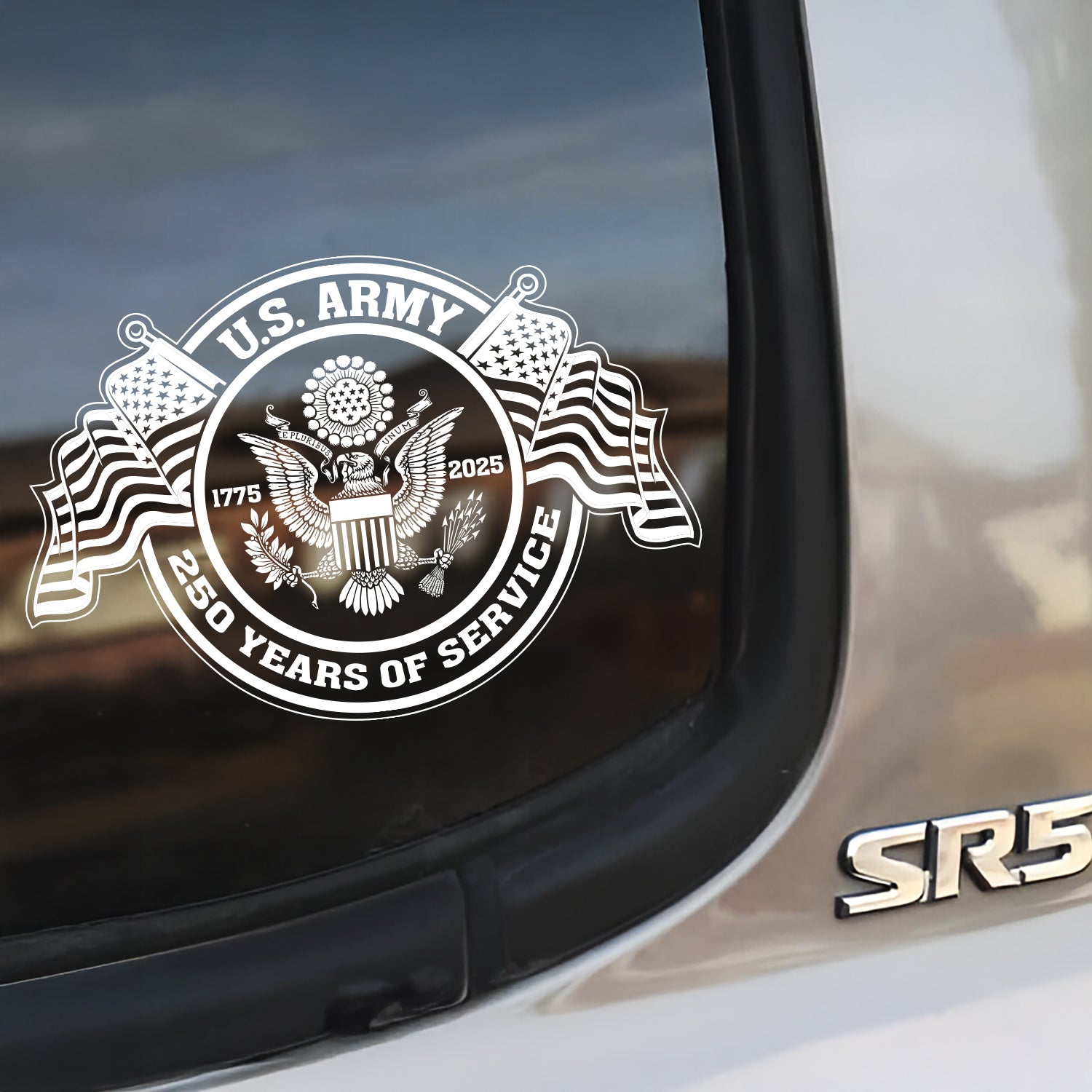 US Army 250 Years Of Service Stickers