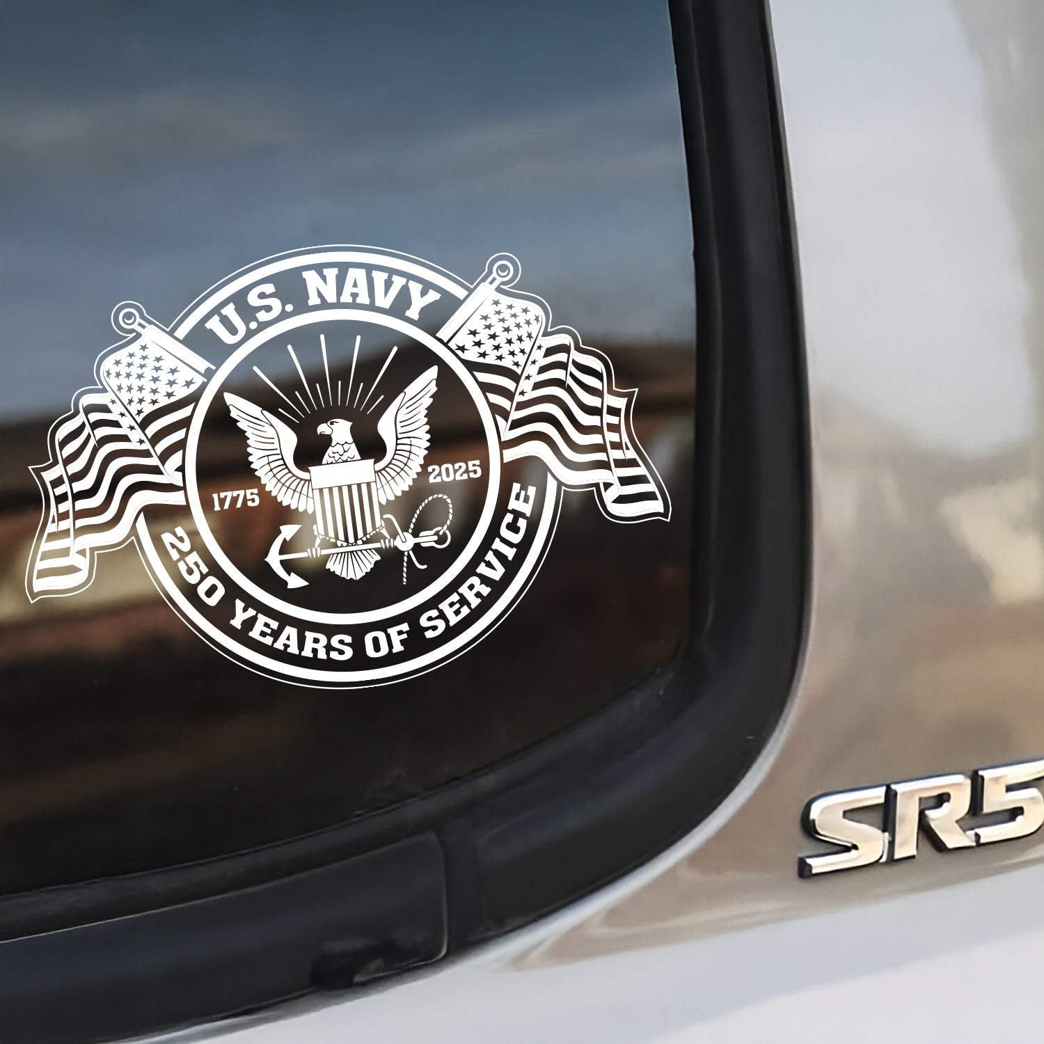 US Navy 250 Years Of Service Stickers
