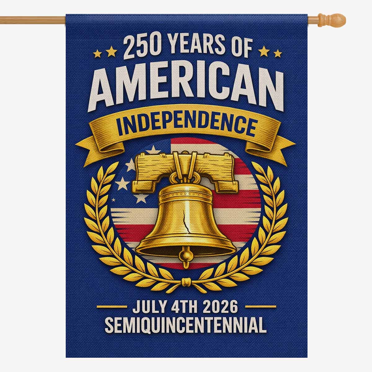July 4th 2026 House Flag 250 Years American Independence Decor