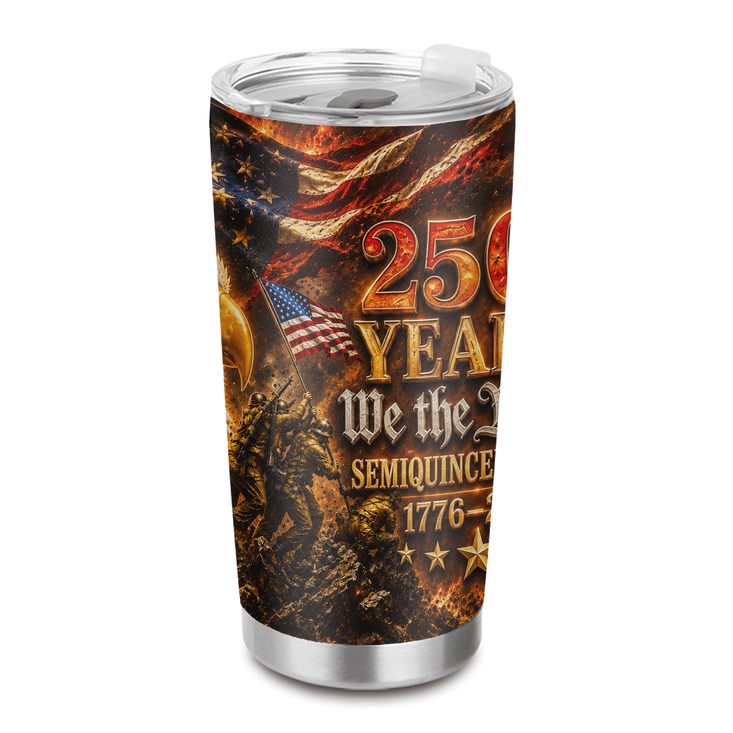 USA 250 Years We The People Semiquincentennial 20oz Tumbler