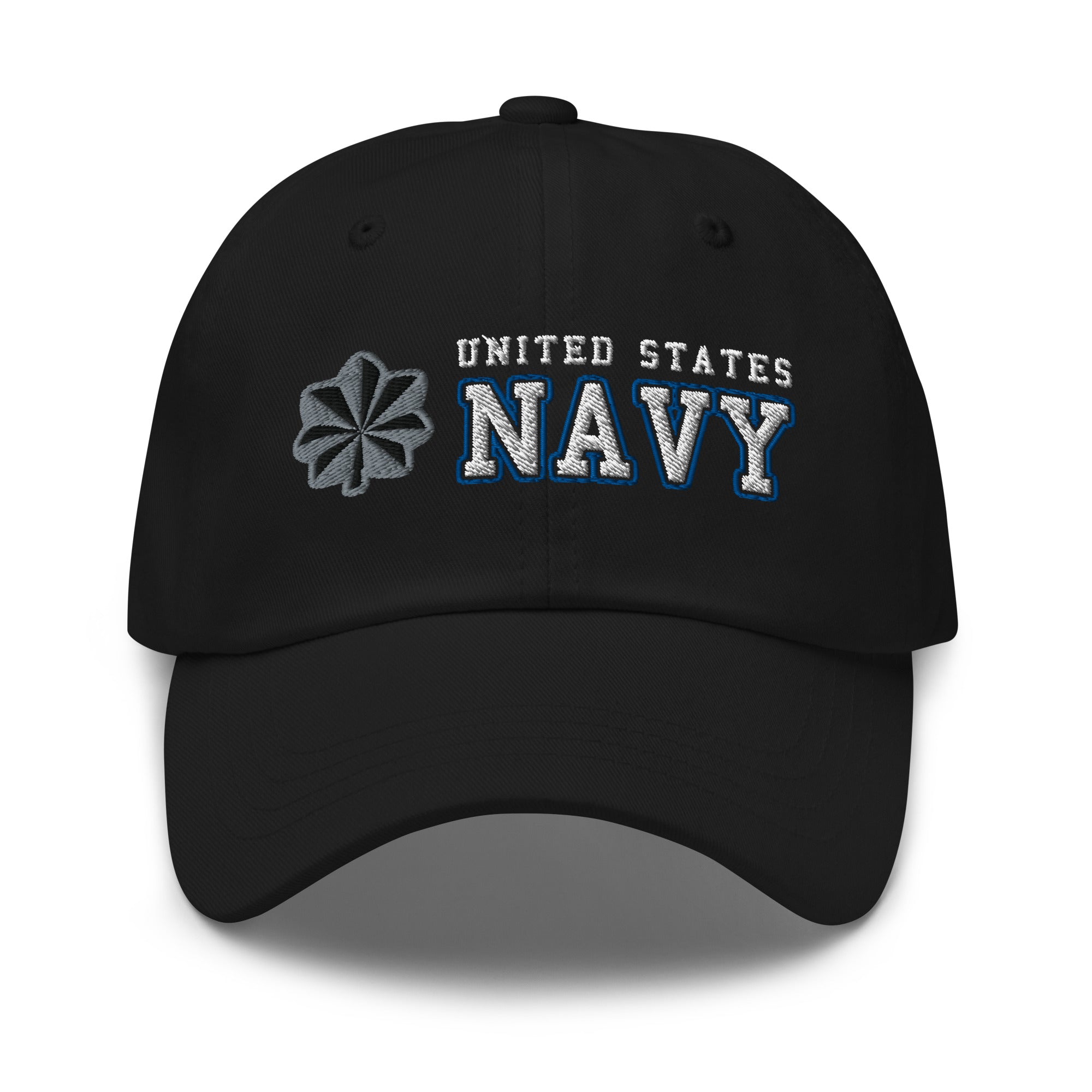 US Navy O-5 Commander O5 CDR Senior Officer Ranks/Insignia Embroidered Dad Hat