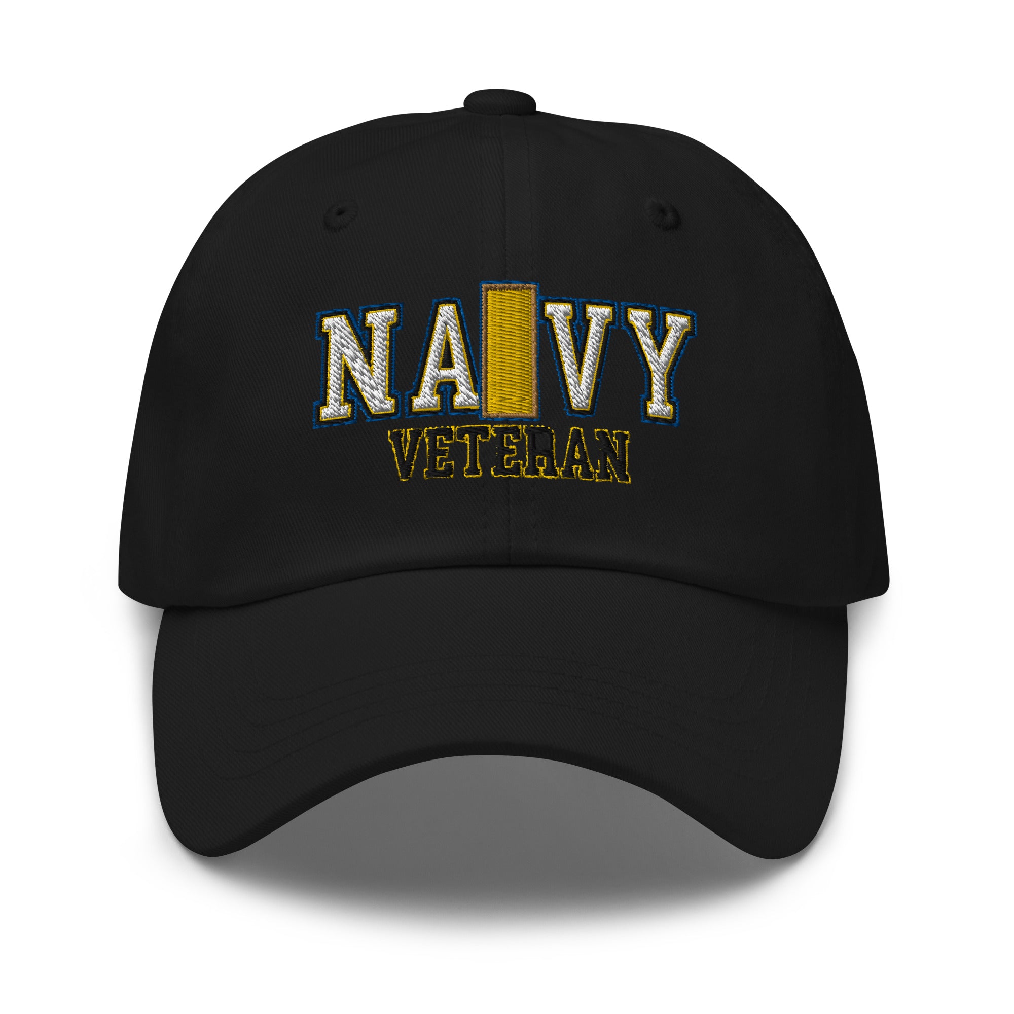 US Navy O-1 Ensign O1 ENS Junior Officer Veteran Embroidered Dad Hat