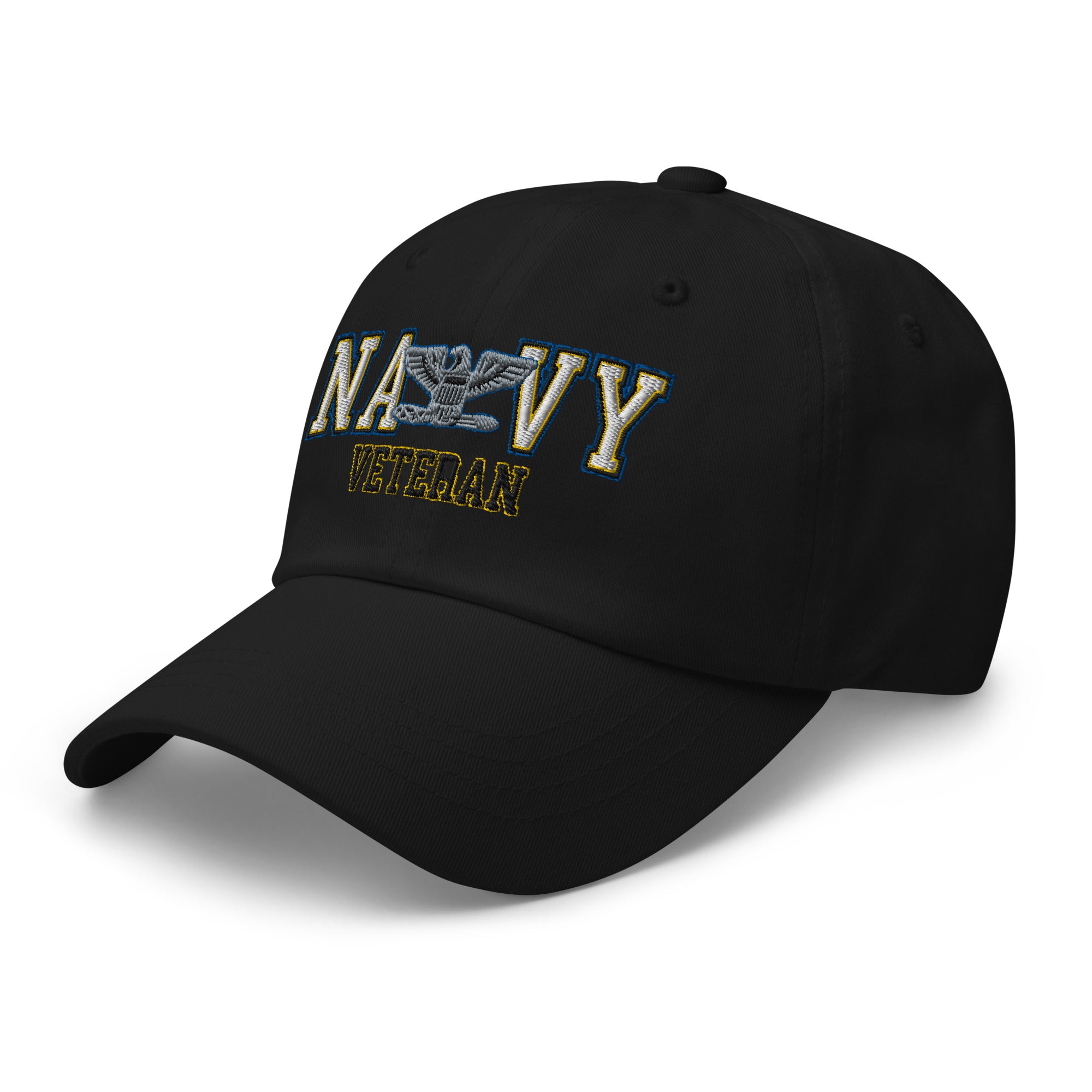 US Navy O-6 Captain O6 CAPT Senior Officer Veteran Embroidered Dad Hat