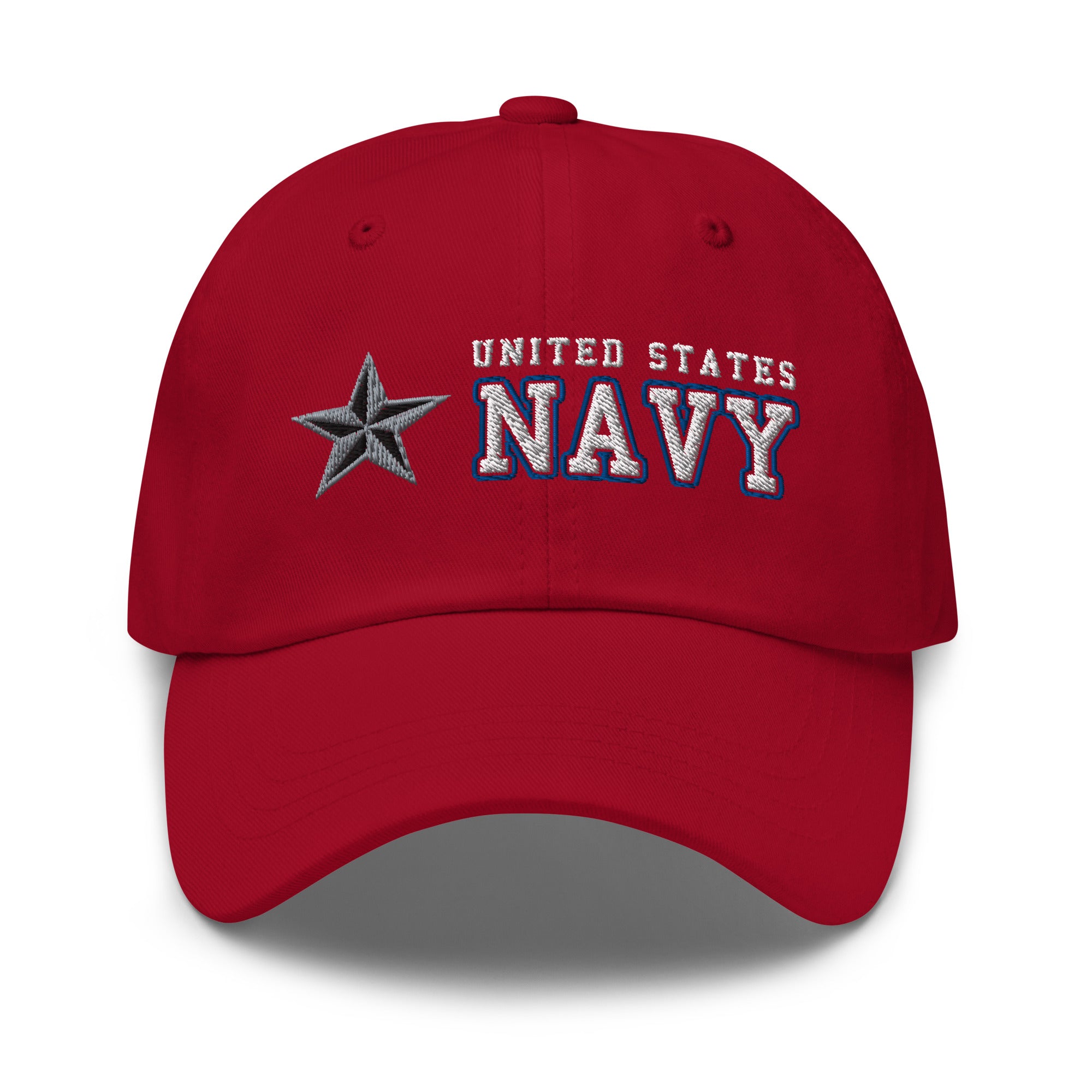 US Navy O-7 Rear Admiral Lower Half O7 RDML Flag Officer Ranks/Insignia Embroidered Dad Hat