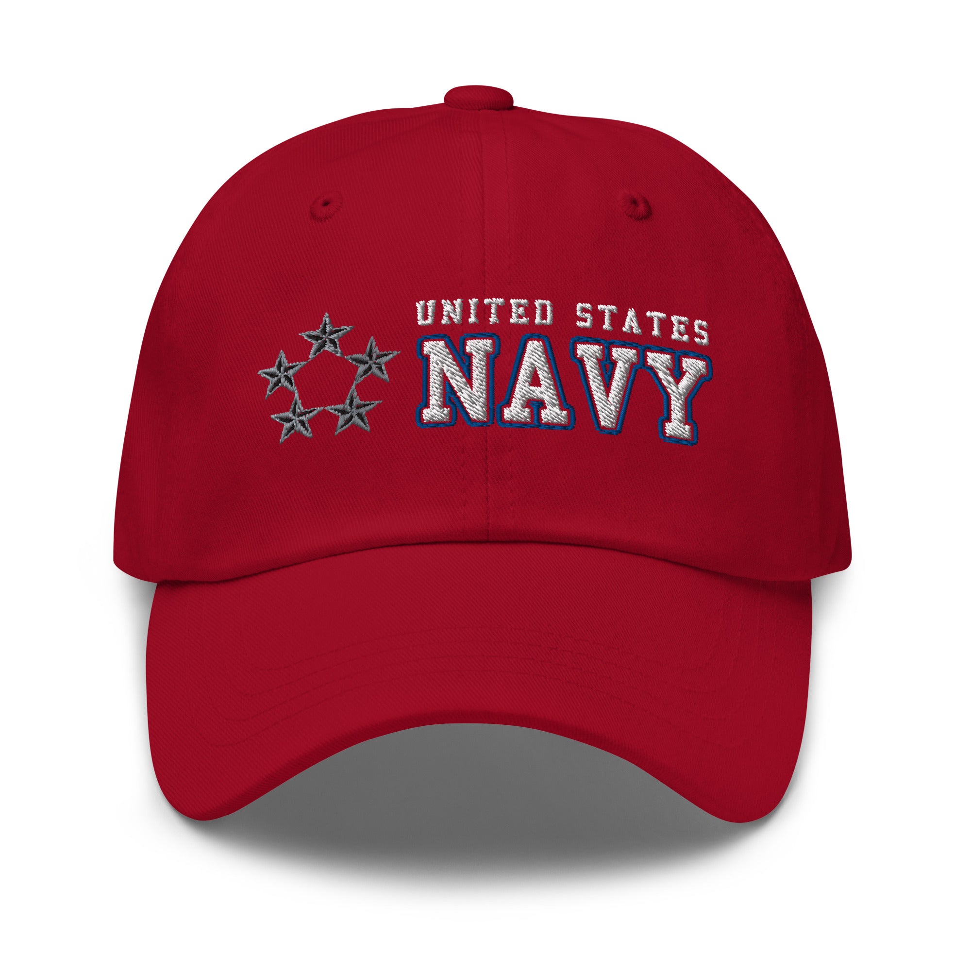 US Navy O-11 Fleet Admiral O11 FADM Flag Officer Ranks/Insignia Embroidered Dad Hat