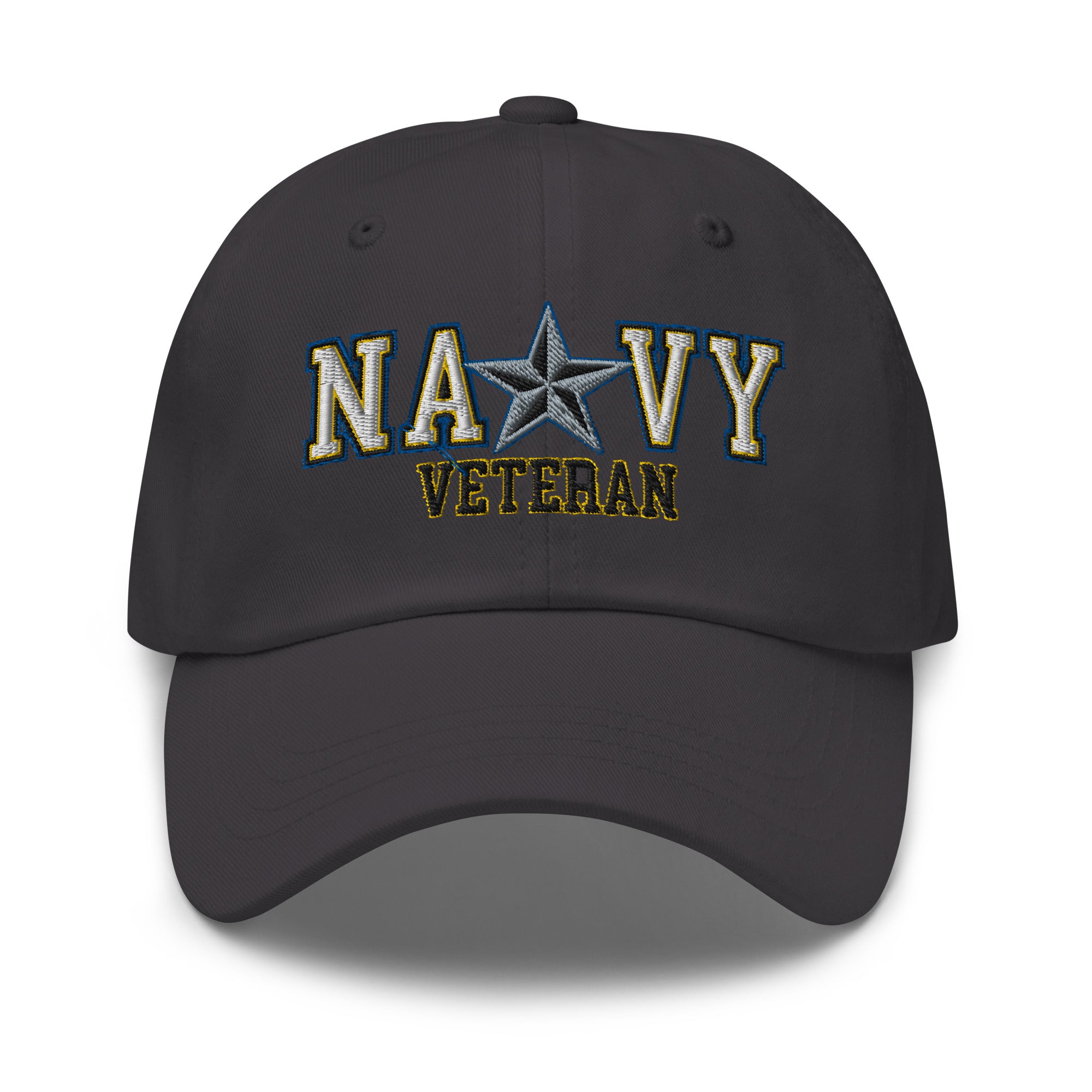 US Navy O-7 Rear Admiral Lower Half O7 RDML Flag Officer Veteran Embroidered Dad Hat