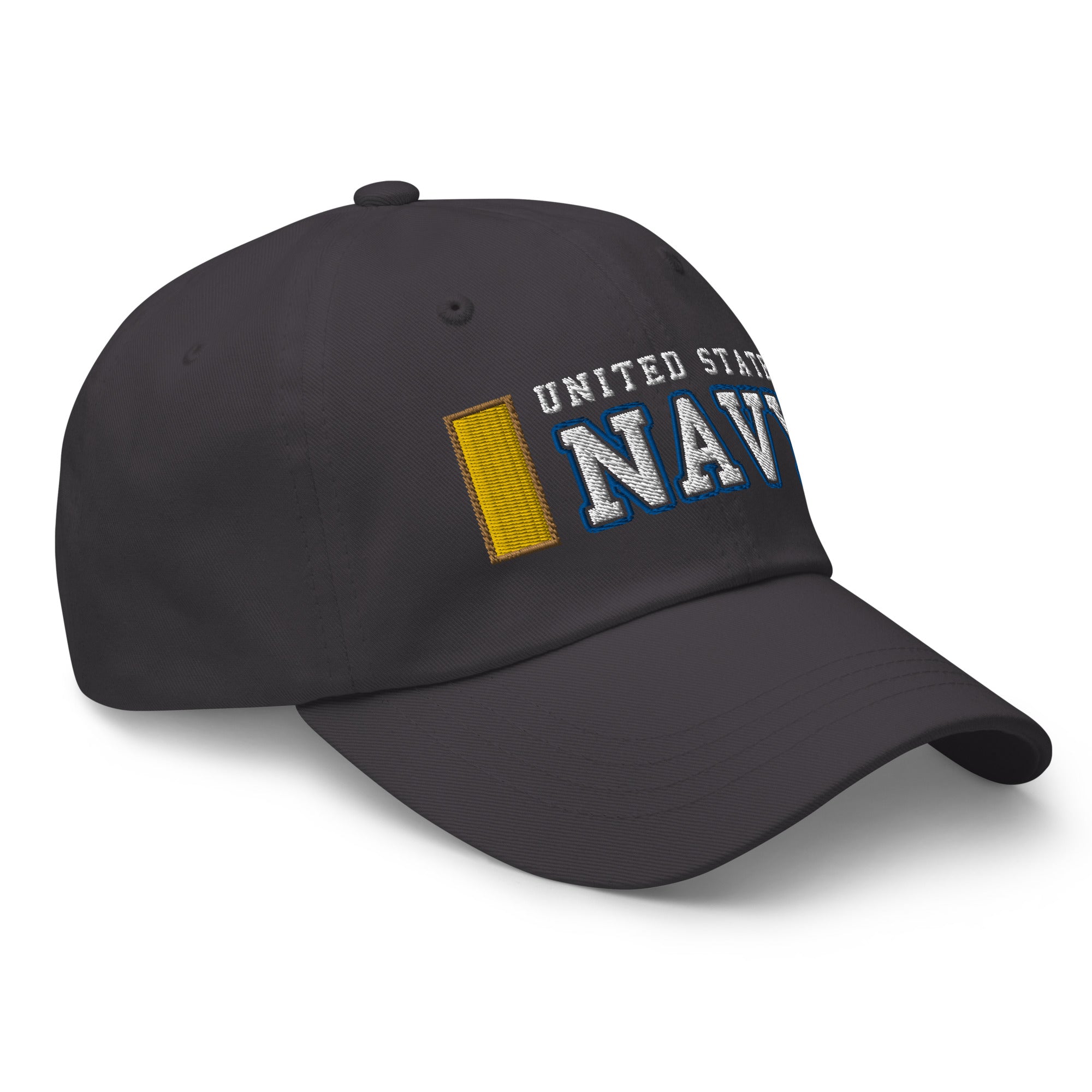 US Navy O-1 Ensign O1 ENS Junior Officer Ranks/Insignia Embroidered Dad Hat