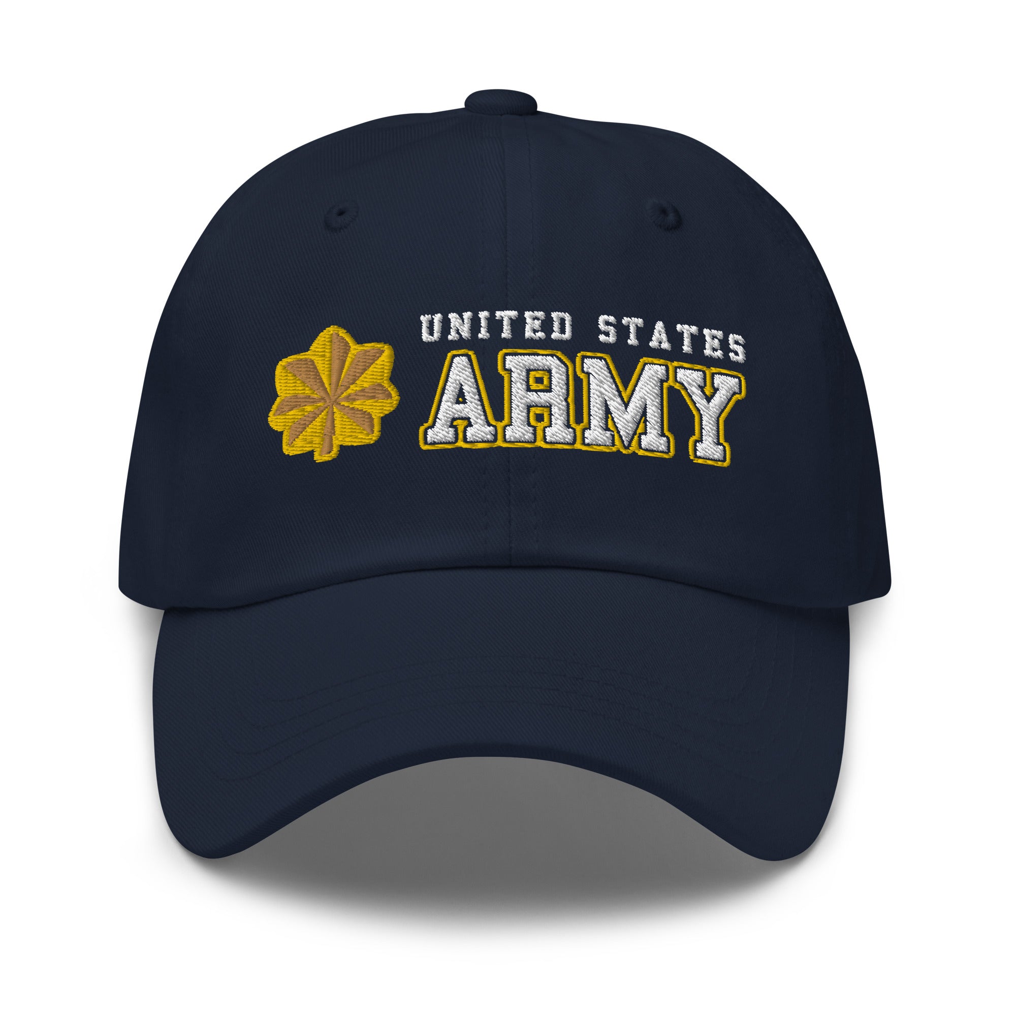 US Army O-4 Major O4 MAJ Field Officer Ranks/Insignia Embroidered Dad Hat