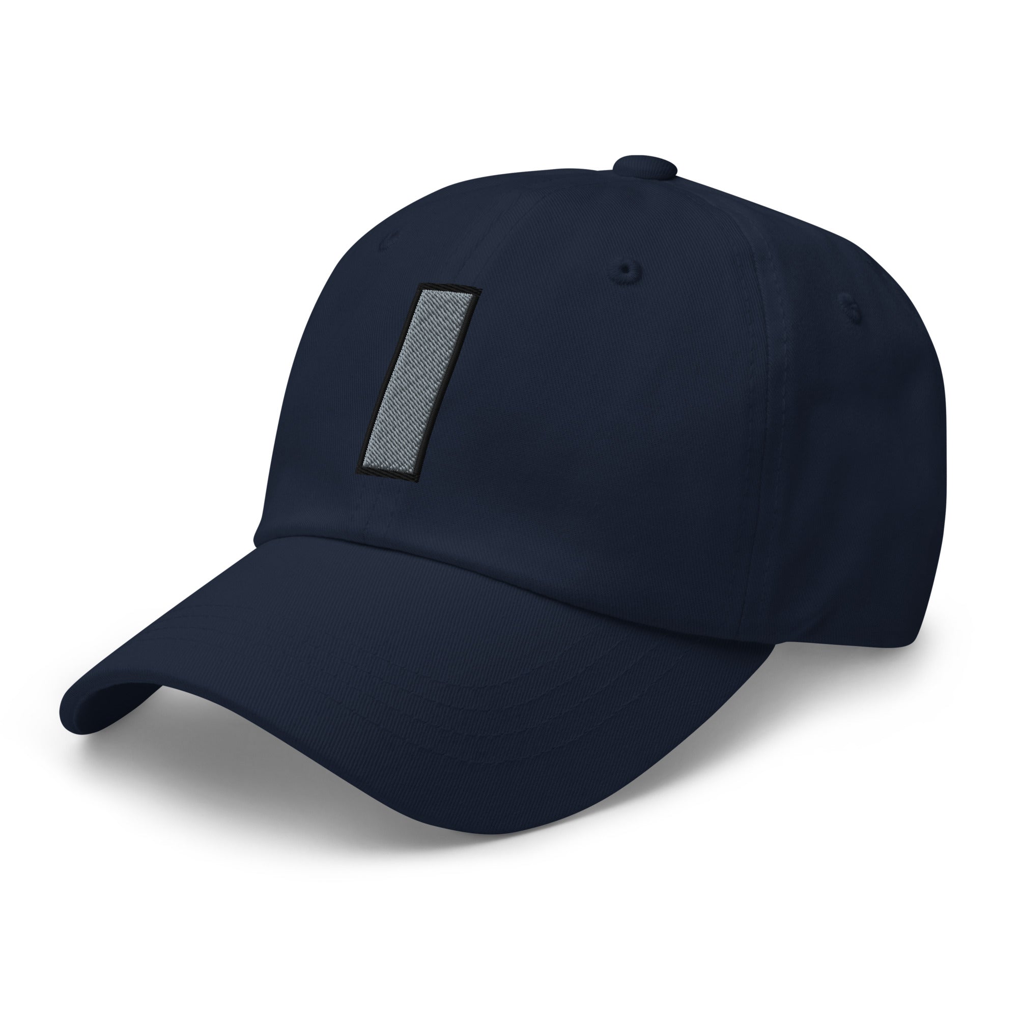 US Military O-2 First Lieutenant O2 1LT Commissioned Officer Insignia Embroidered Dad Hat