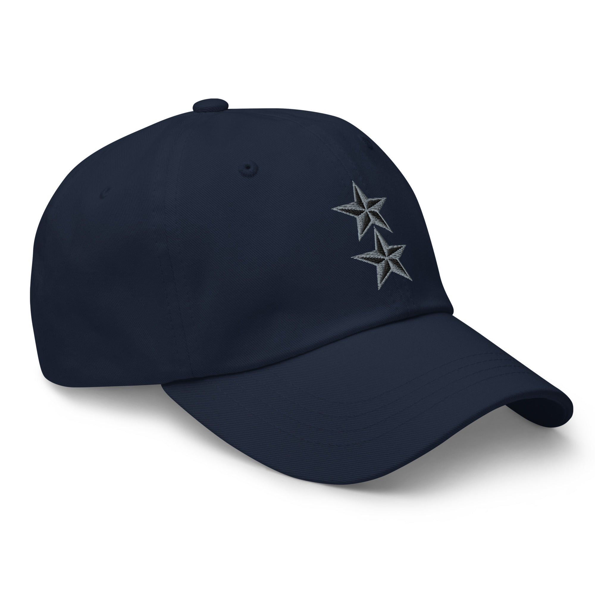 US Military O-8 Major General O8 MG General Officer Insignia Embroidered Dad Hat