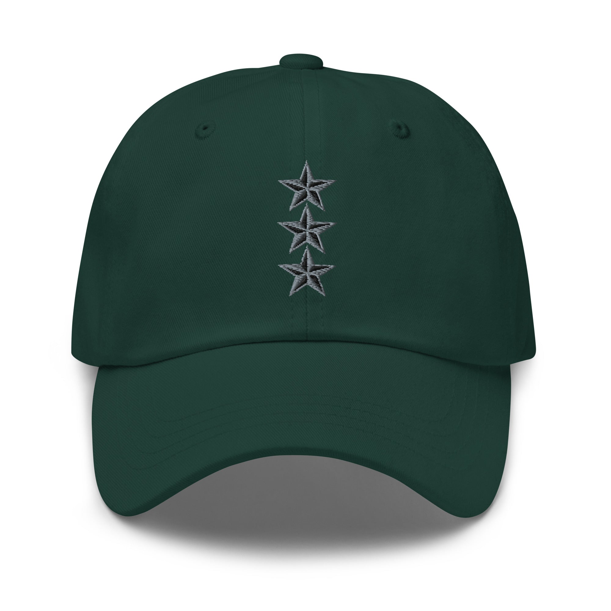 US Military O-9 Lieutenant General O9 LTG General Officer Insignia Embroidered Dad Hat