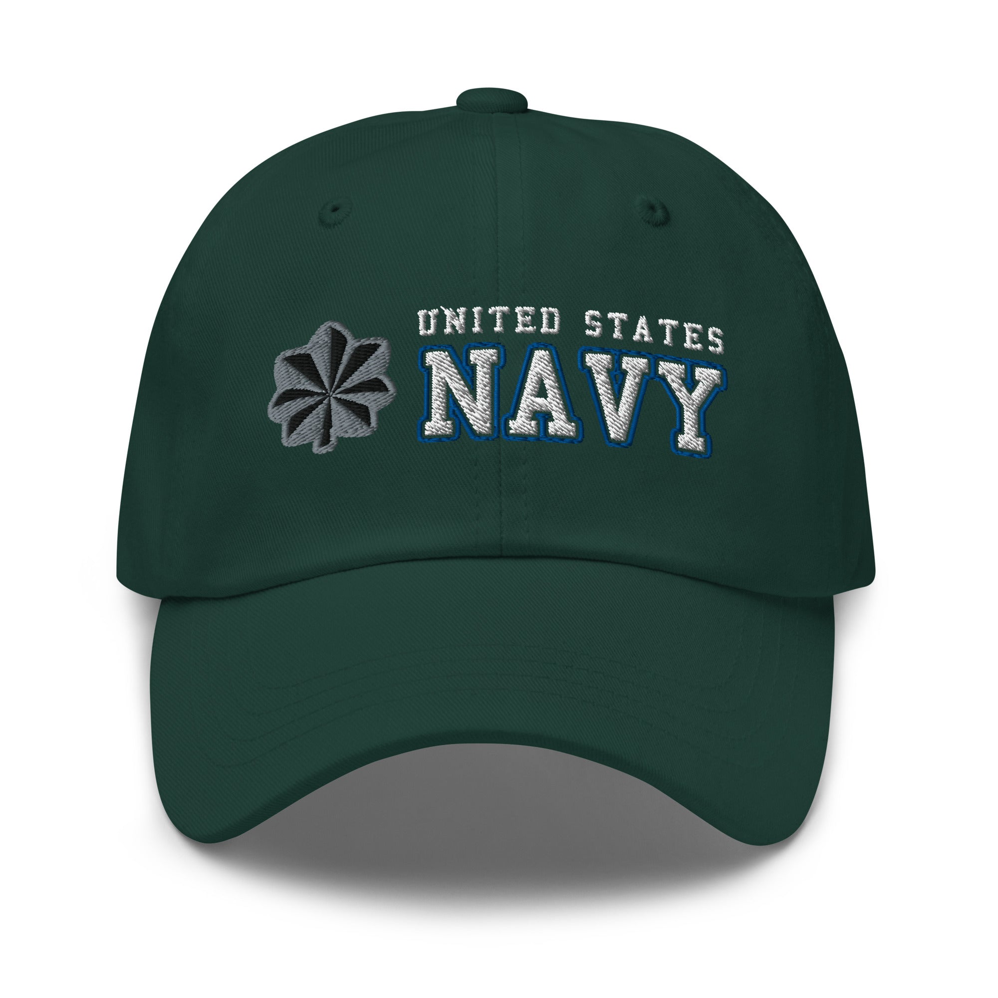 US Navy O-5 Commander O5 CDR Senior Officer Ranks/Insignia Embroidered Dad Hat