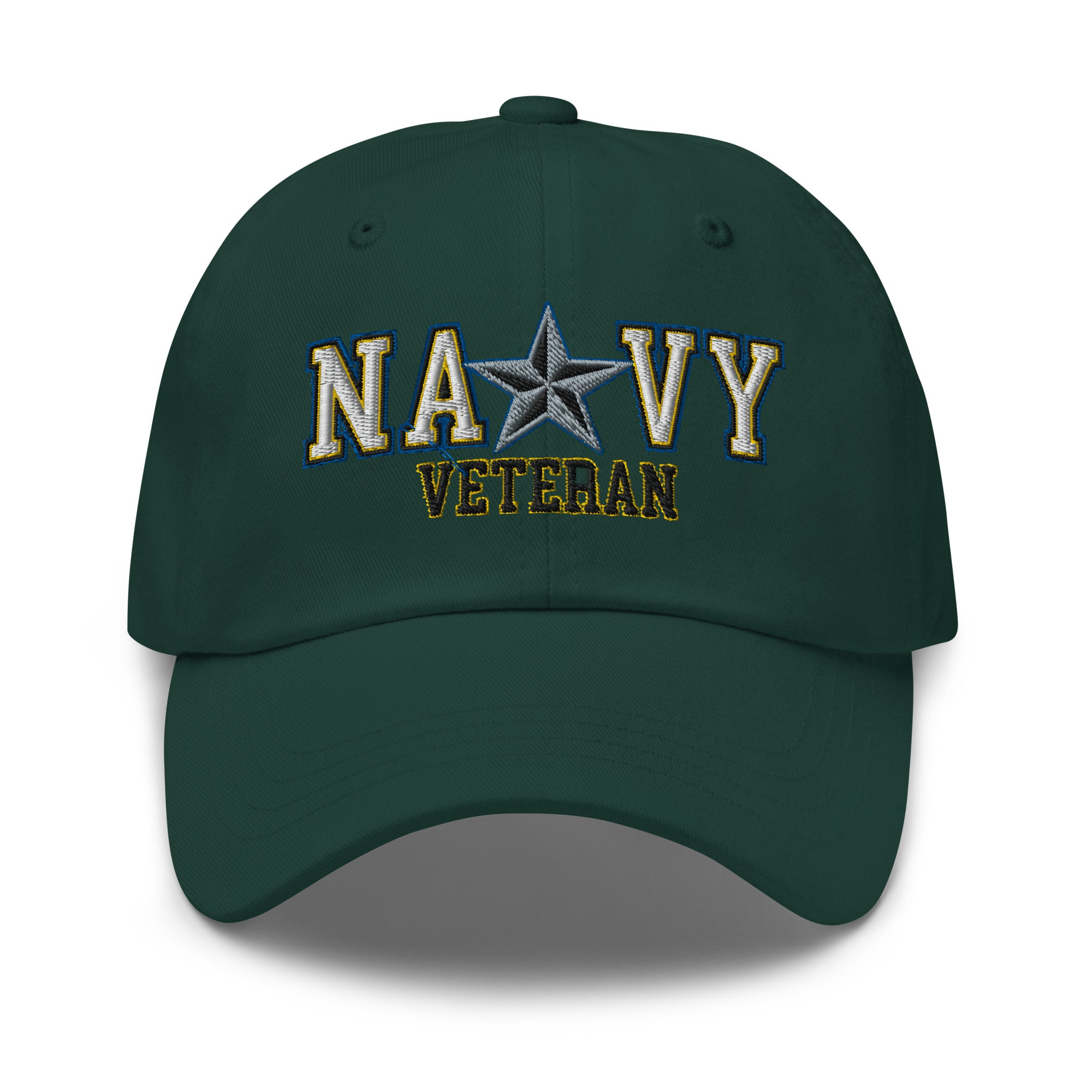 US Navy O-7 Rear Admiral Lower Half O7 RDML Flag Officer Veteran Embroidered Dad Hat