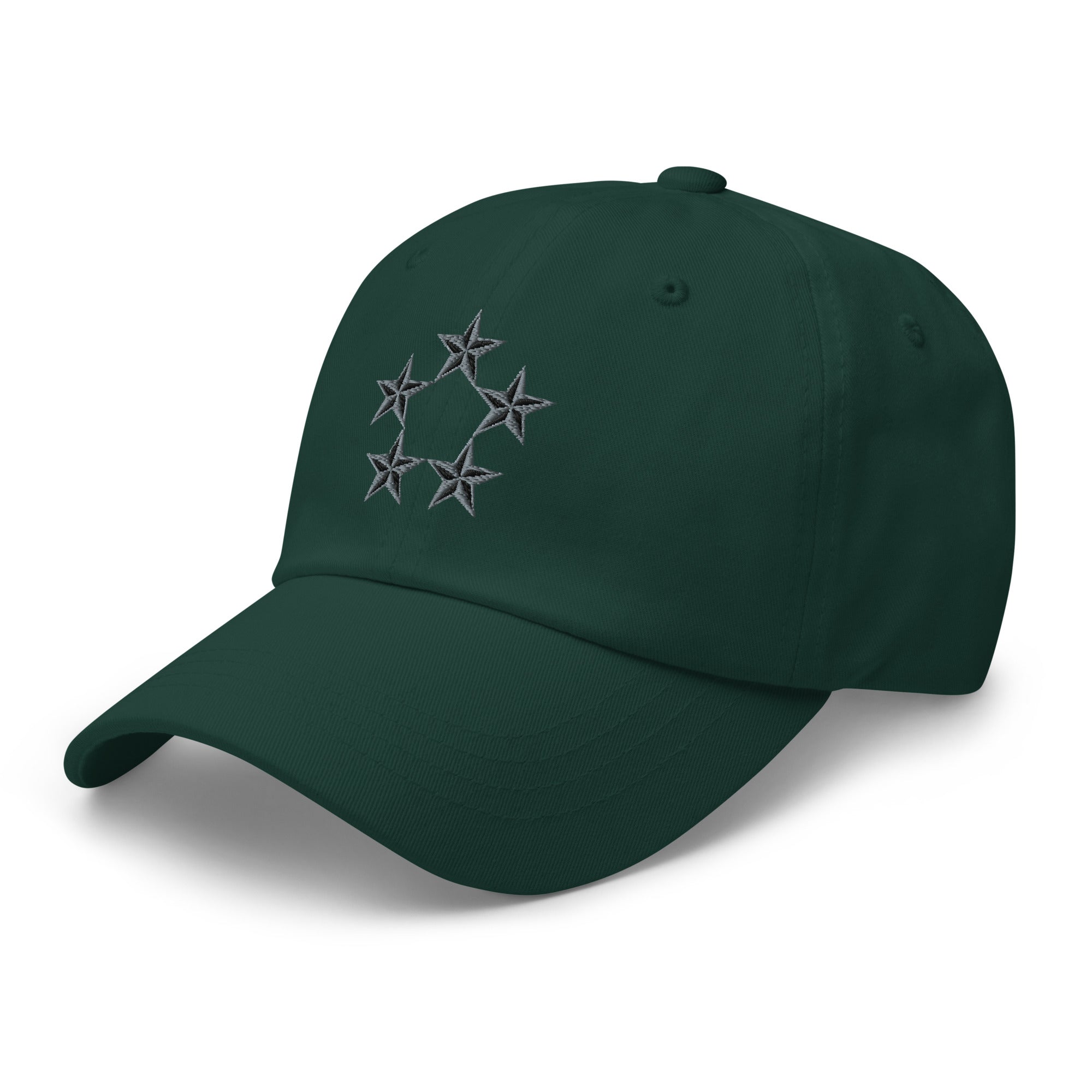 US Military O-10 General of the Military O10 GA General Officer Insignia Embroidered Dad Hat