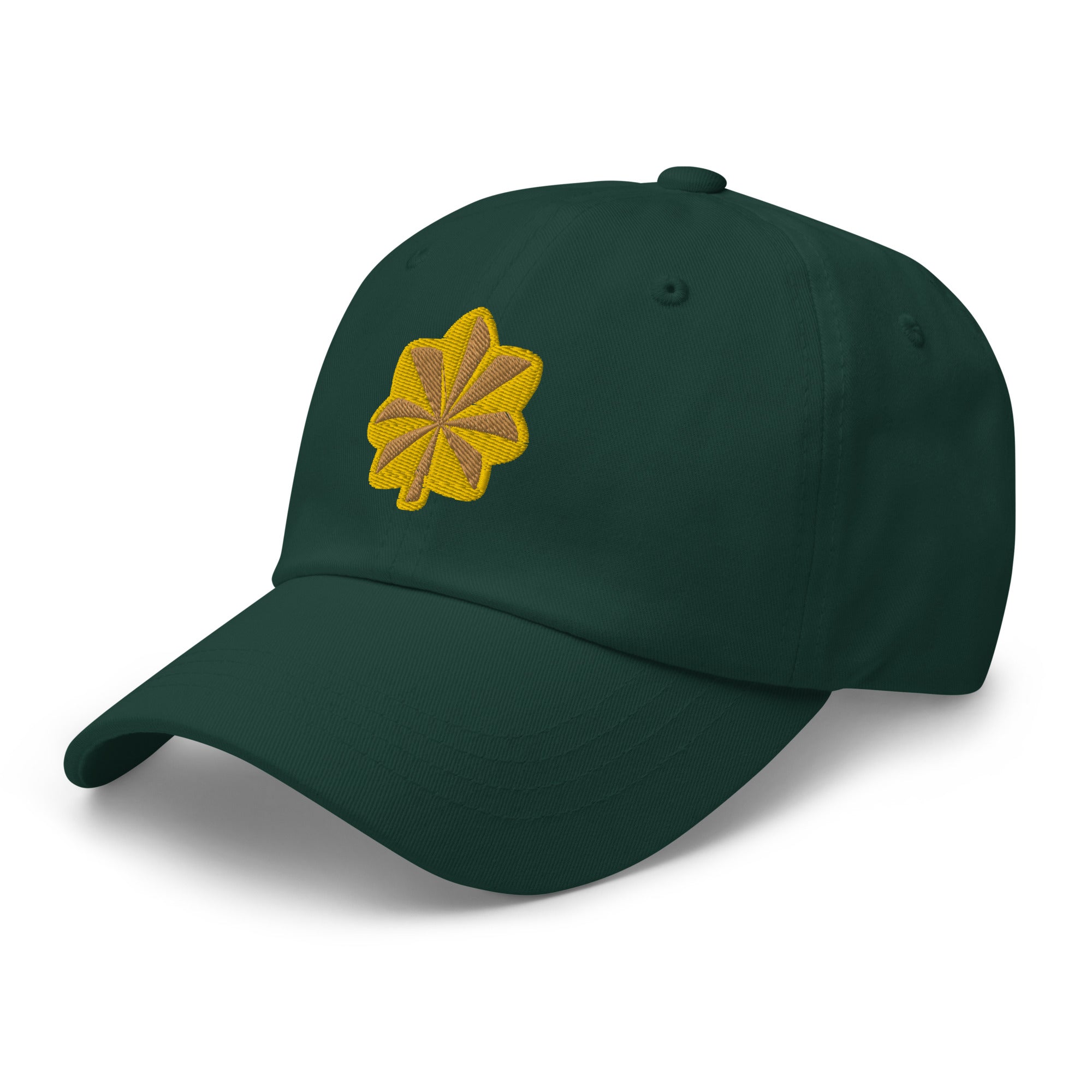 US Military O-4 Major O4 MAJ Field Officer Insignia Embroidered Dad Hat