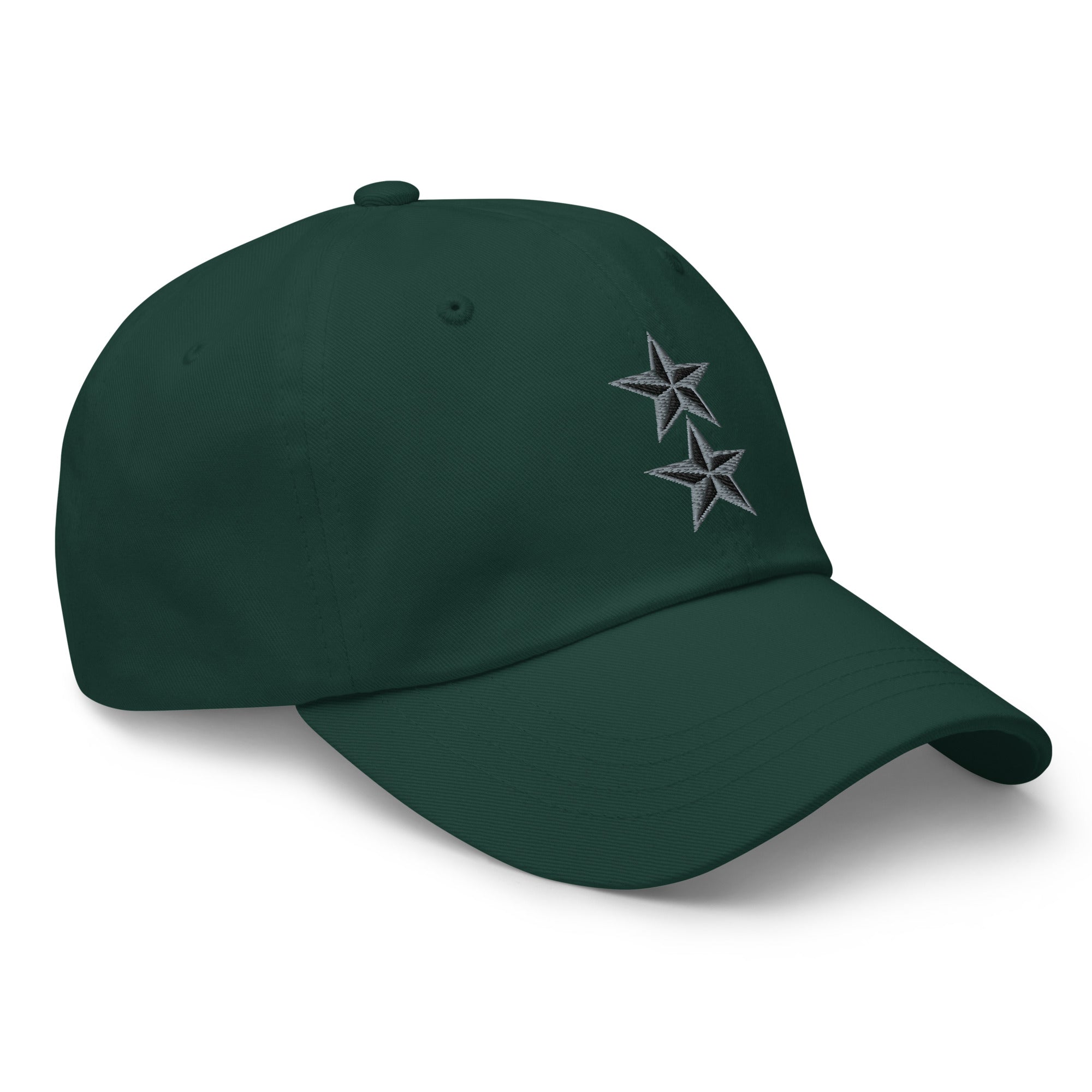 US Military O-8 Major General O8 MG General Officer Insignia Embroidered Dad Hat