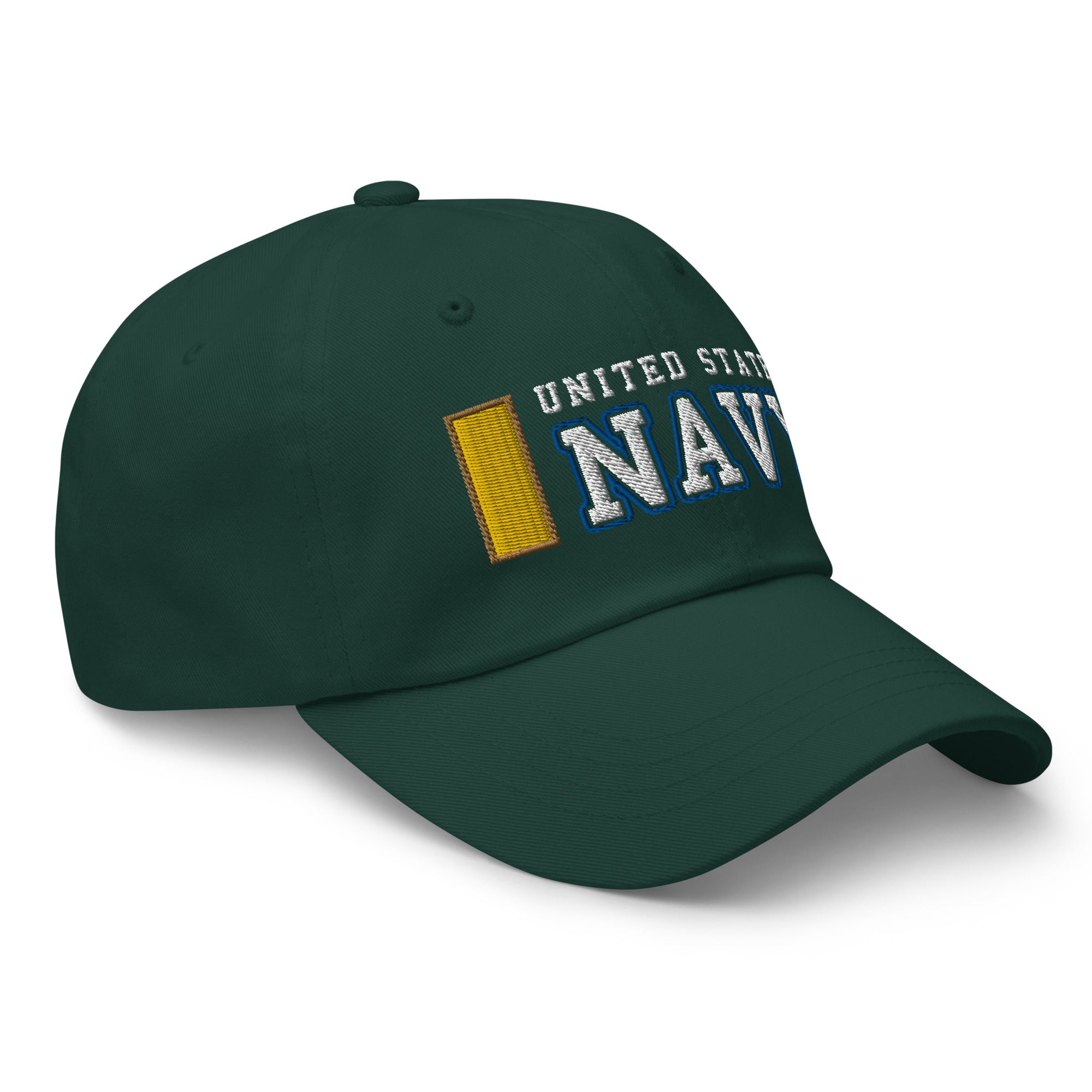 US Navy O-1 Ensign O1 ENS Junior Officer Ranks/Insignia Embroidered Dad Hat