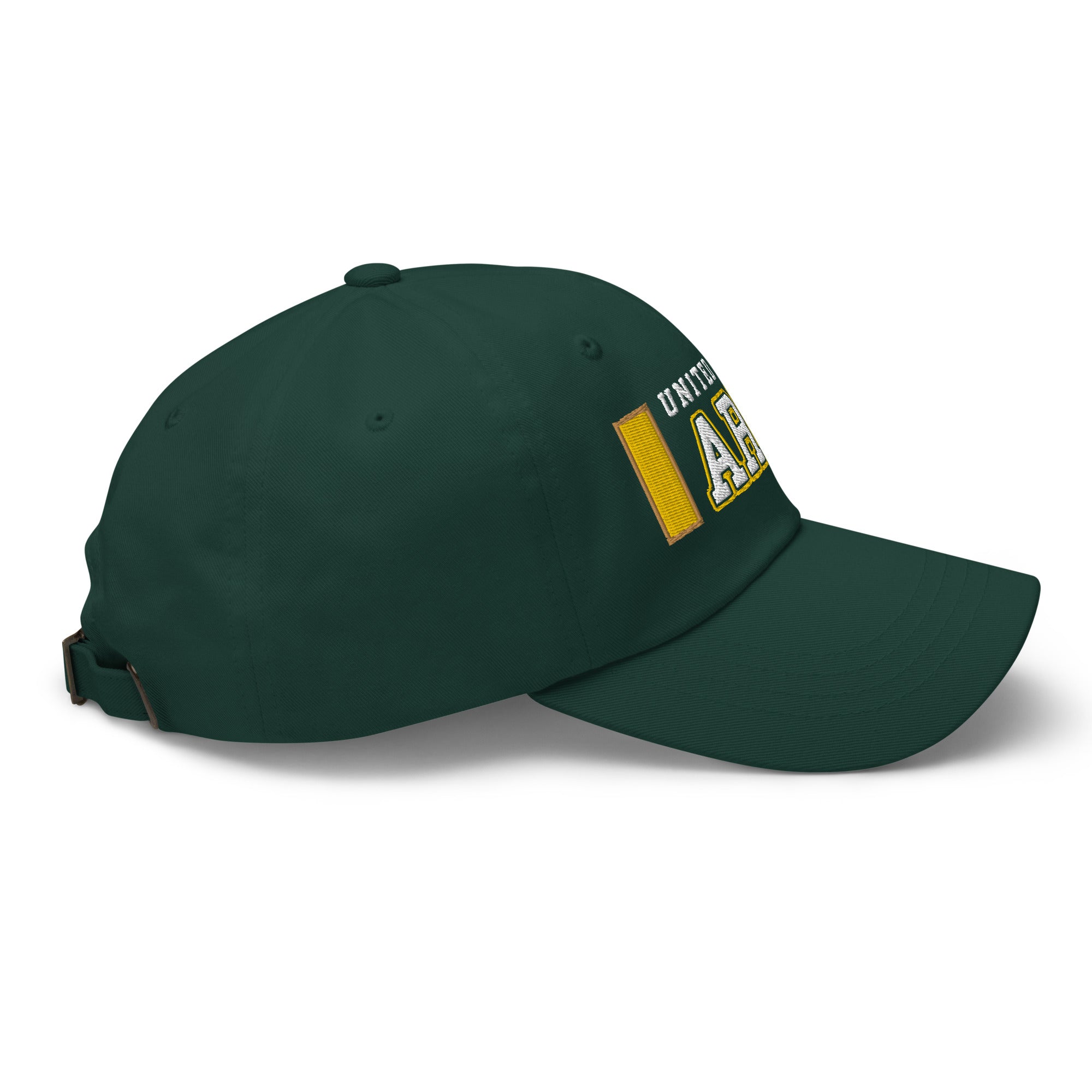 US Army O-1 Second Lieutenant O1 2LT Commissioned Officer Ranks/Insignia Embroidered Dad Hat