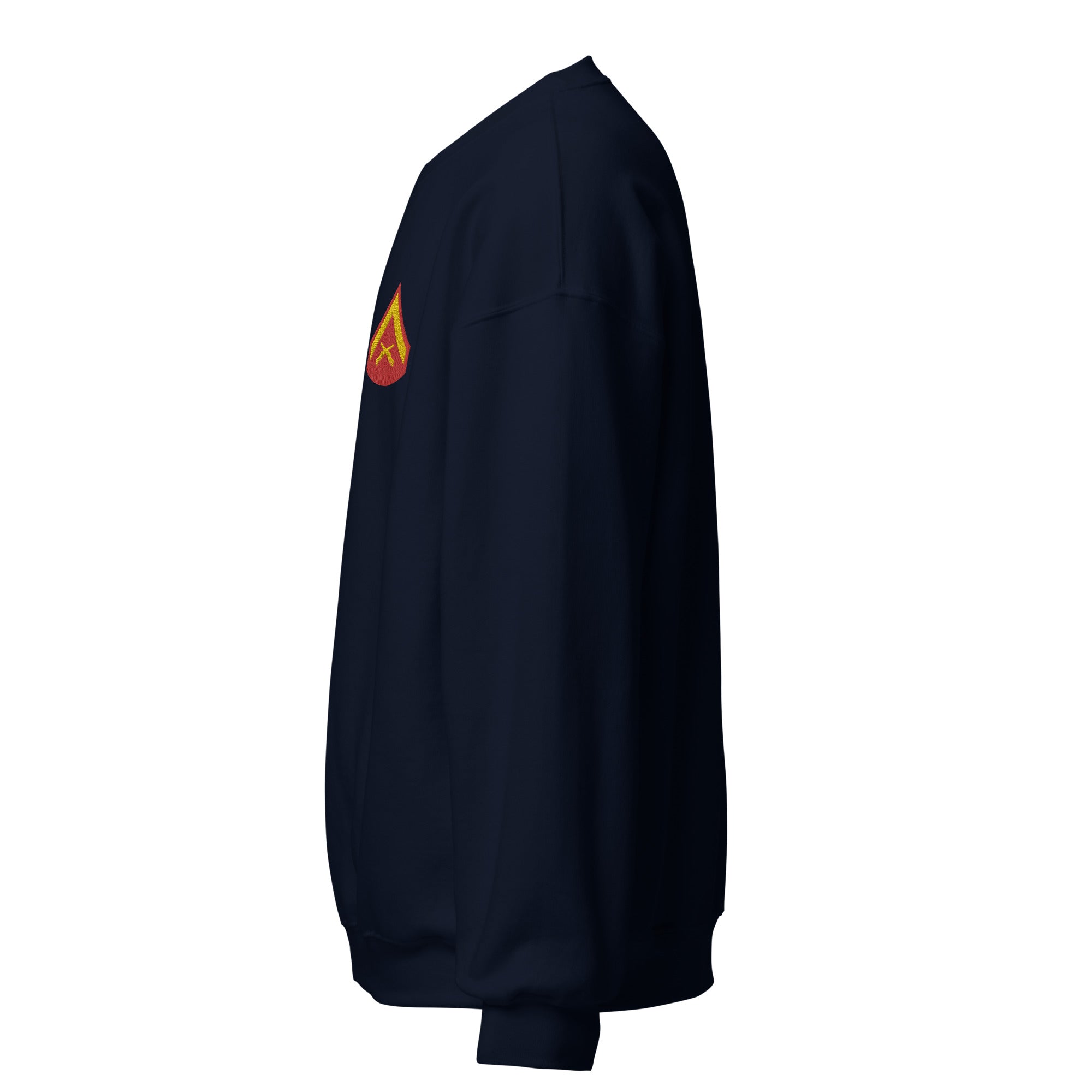 Custom MARlNE Ranks, Insignia Embroidered Unisex Sweatshirt