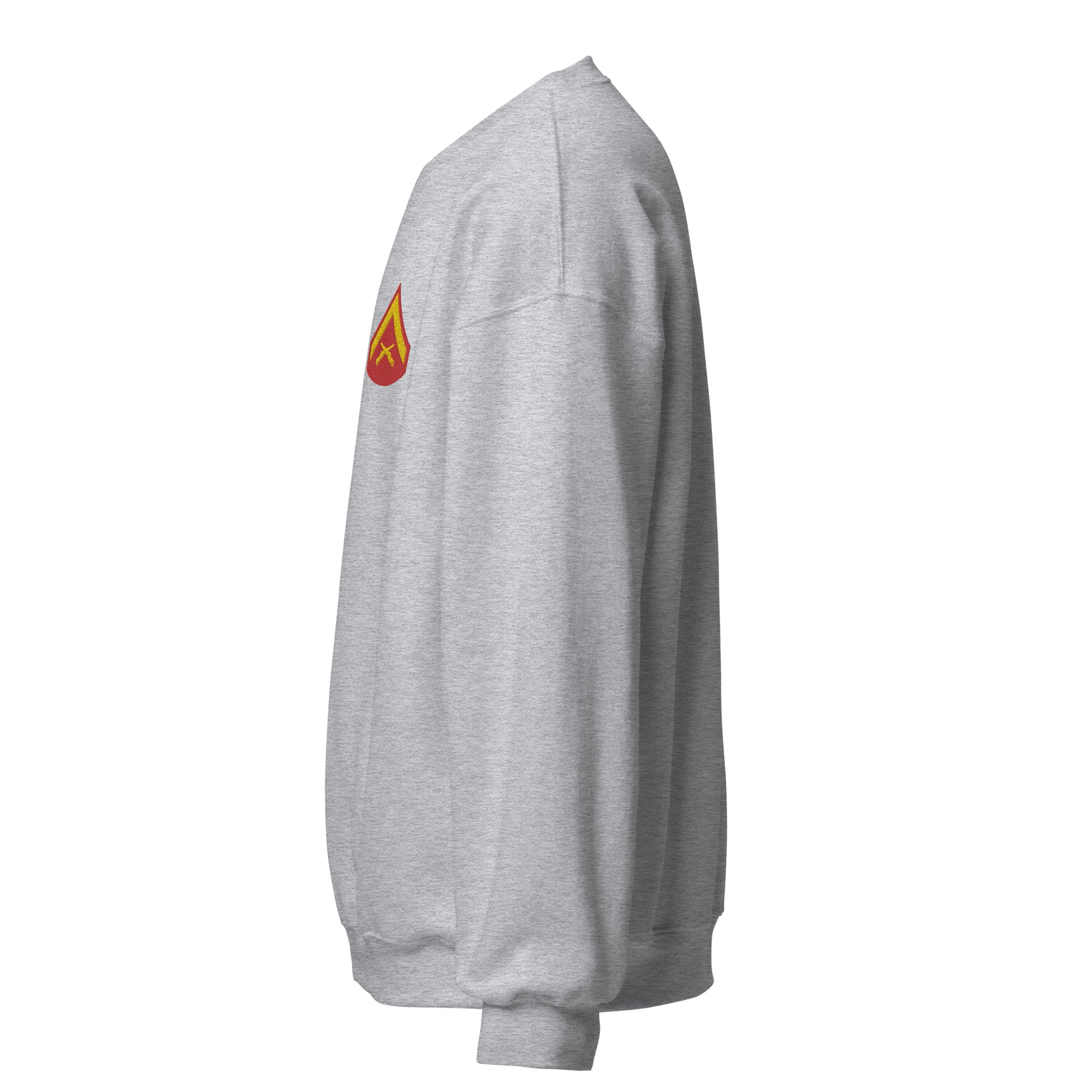 Custom MARlNE Ranks, Insignia Embroidered Unisex Sweatshirt