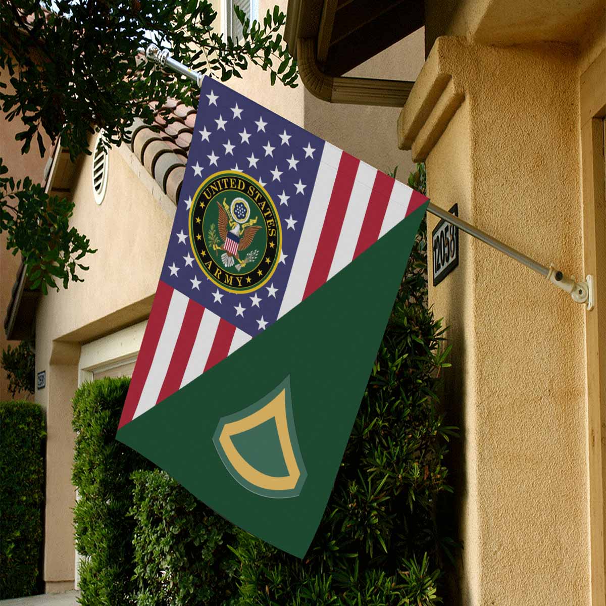 US Army E-3 Private First Class E3 PFC House Flag 28 Inch x 40 Inch 2-Side Printing-HouseFlag-Army-Ranks-Veterans Nation