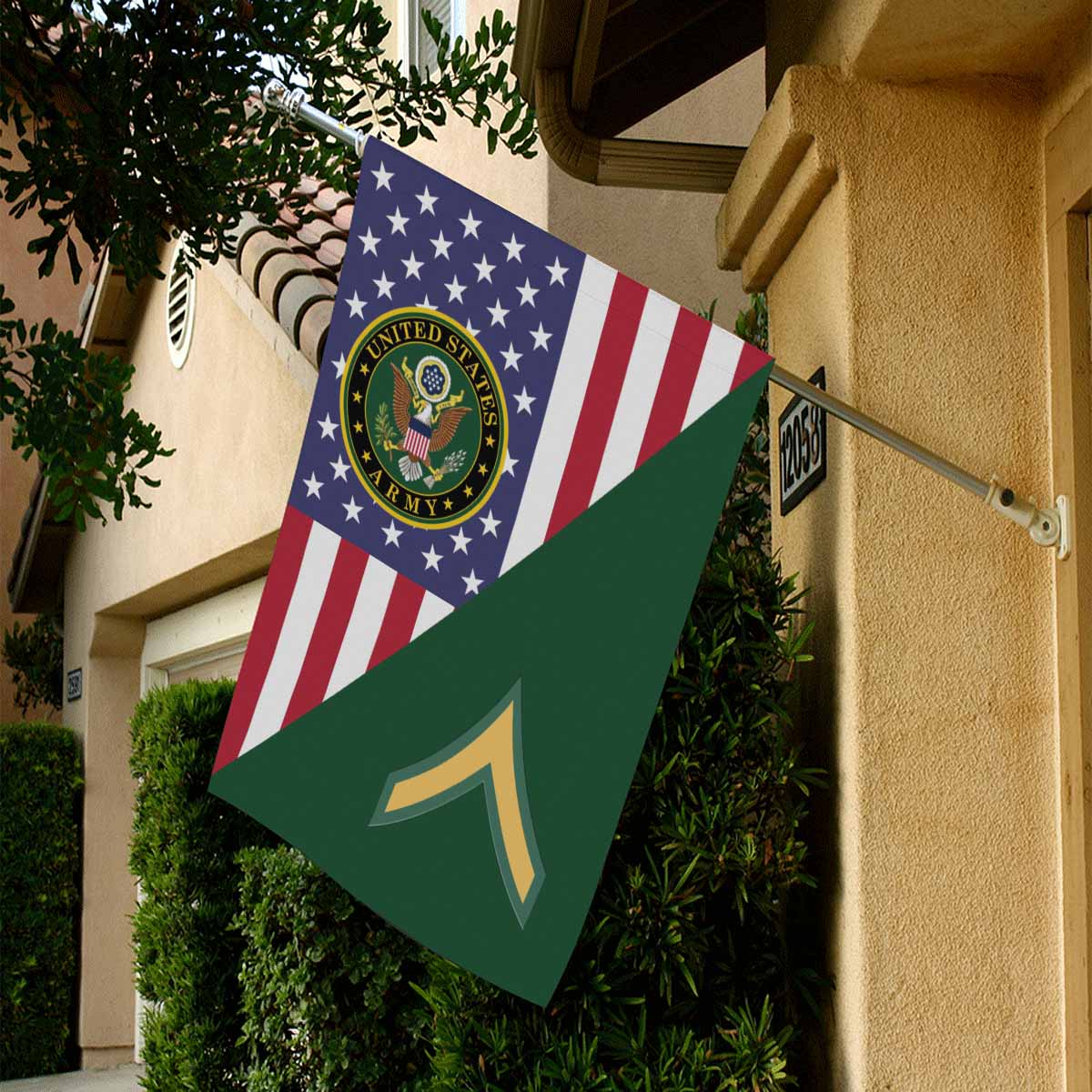 US Army E-2 Private Second Class E2 PV2 House Flag 28 Inch x 40 Inch 2-Side Printing-HouseFlag-Army-Ranks-Veterans Nation