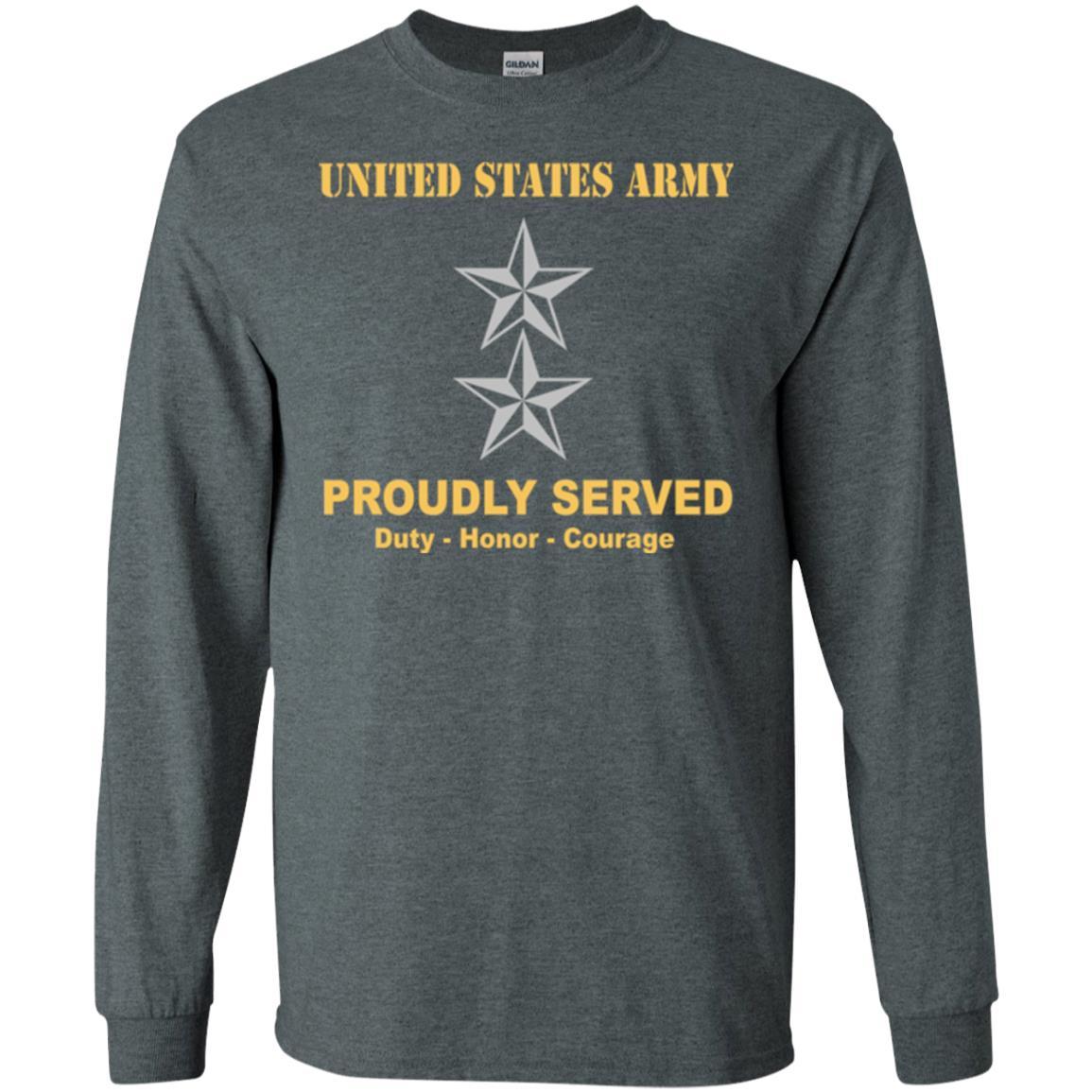 US Army O-8 Major General O8 MG General Officer Ranks Men Front Shirt US Army Rank-TShirt-Army-Veterans Nation