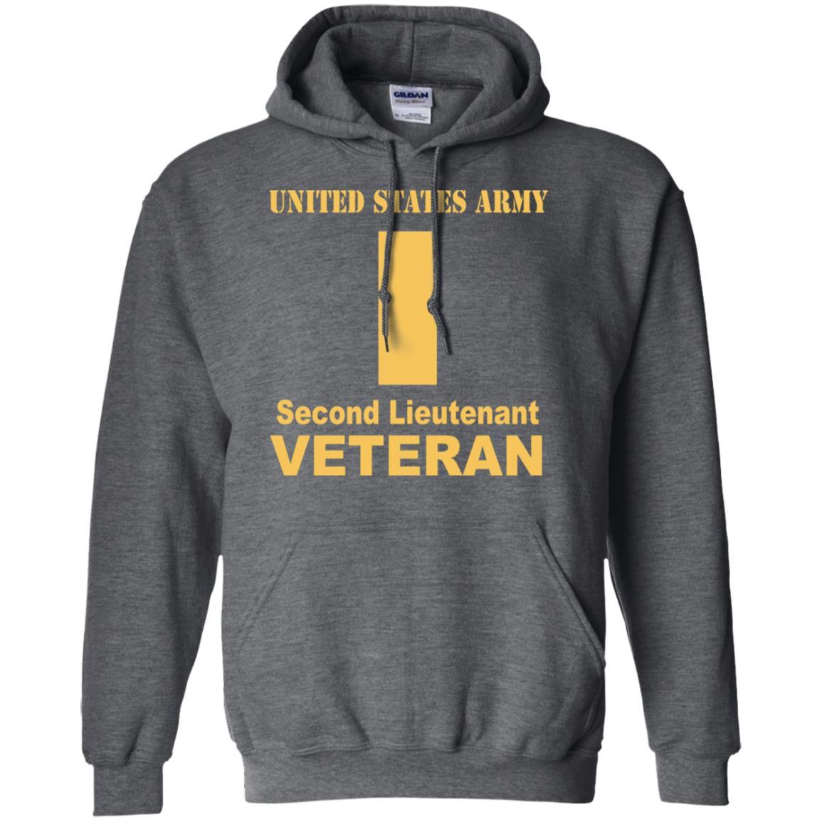 US Army O-1 Second Lieutenant O1 2LT Commissioned Officer Veteran Men T Shirt On Front-TShirt-Army-Veterans Nation