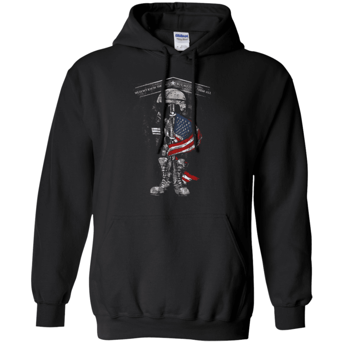 Military T-Shirt "WE OWE THEM ALL"-TShirt-General-Veterans Nation