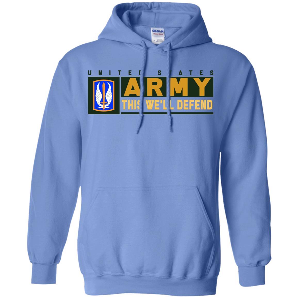 US Army 17TH AVIATION BRIGADE- This We'll Defend T-Shirt On Front For Men-TShirt-Army-Veterans Nation