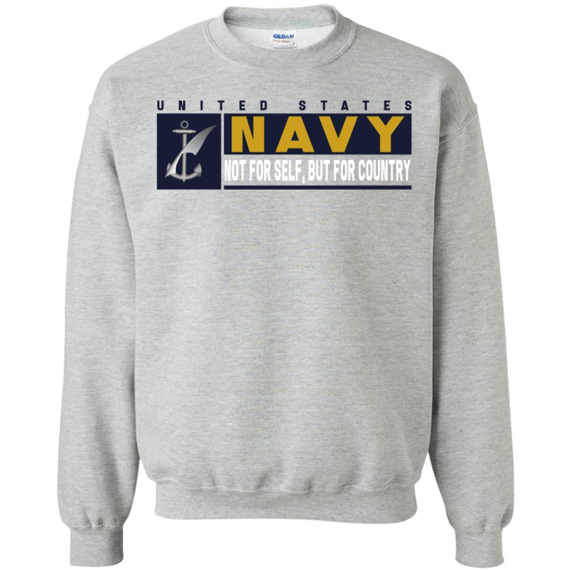 Navy Counselor Navy NC- Not for self Long Sleeve - Pullover Hoodie-TShirt-Navy-Veterans Nation