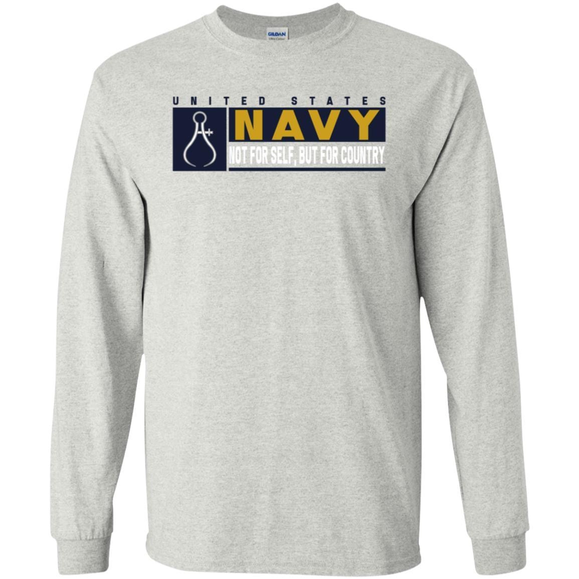 Navy Instrumentman Navy IM- Not for self Long Sleeve - Pullover Hoodie-TShirt-Navy-Veterans Nation