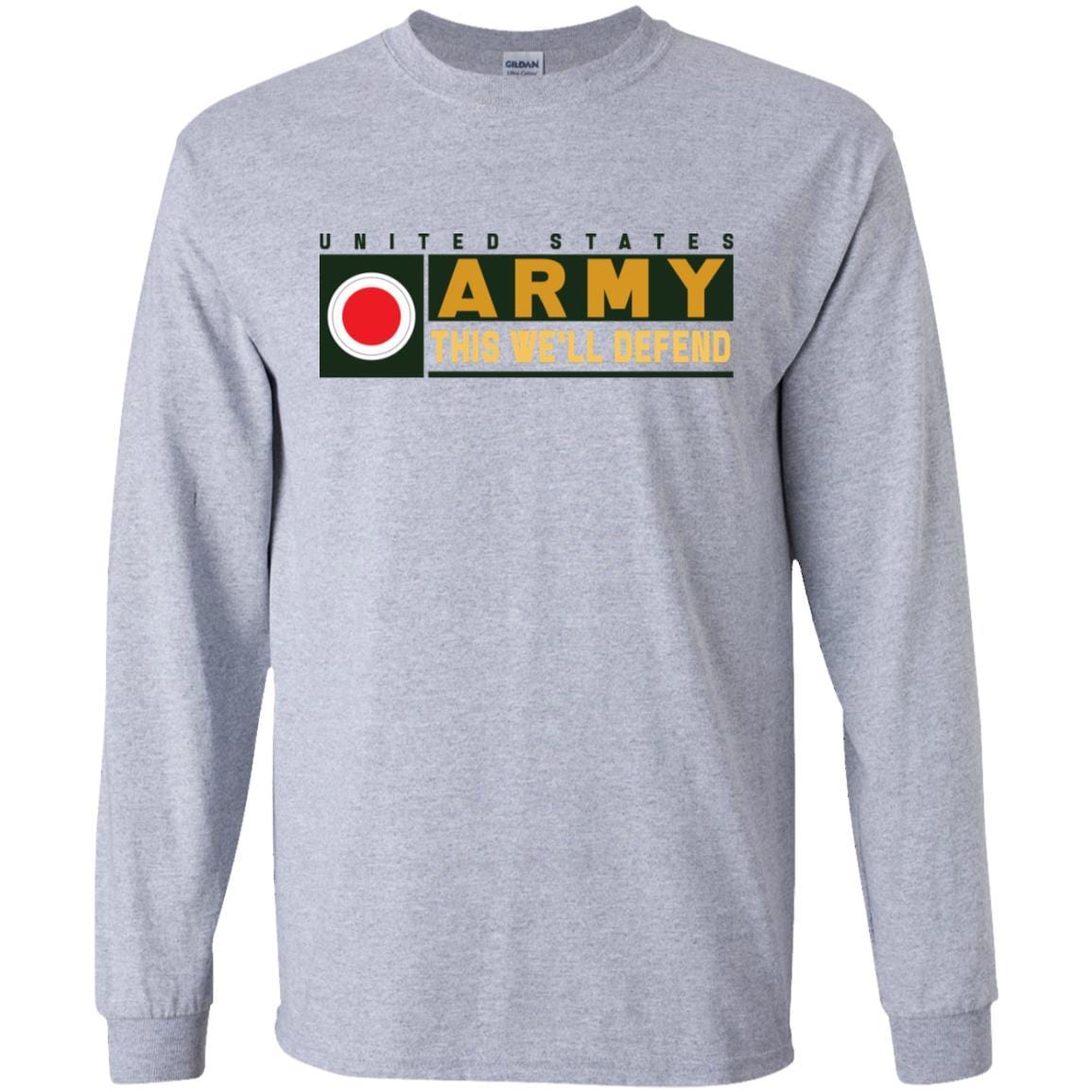 US Army 37TH INFANTRY BRIGADE COMBAT TEAM- This We'll Defend T-Shirt On Front For Men-TShirt-Army-Veterans Nation