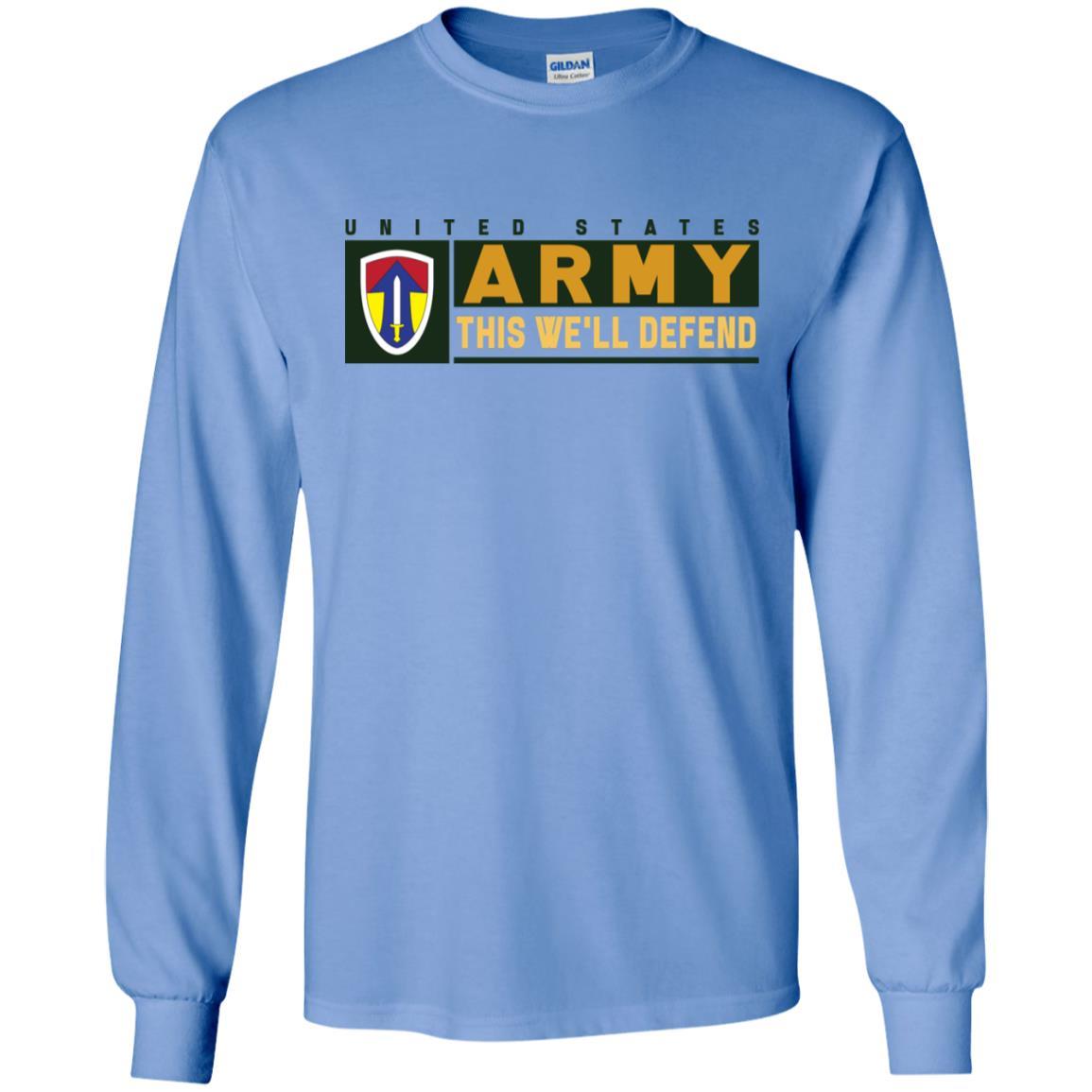 US Army 2 FIELD FORCE, VIETNAM- This We'll Defend T-Shirt On Front For Men-TShirt-Army-Veterans Nation