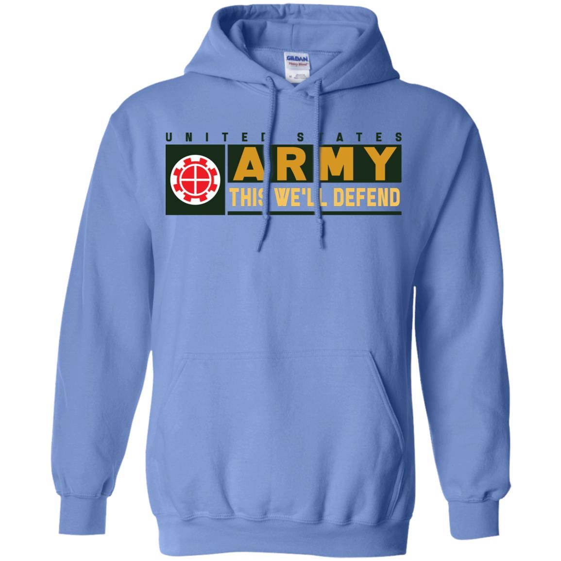 US Army 35TH ENGINEER BRIGADE- This We'll Defend T-Shirt On Front For Men-TShirt-Army-Veterans Nation