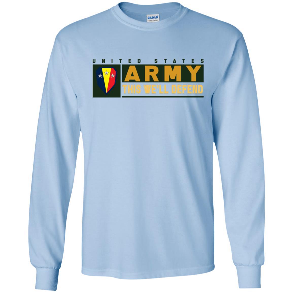 US Army 50TH INFANTRY BRIGADE COMBAT TEAM- This We'll Defend T-Shirt On Front For Men-TShirt-Army-Veterans Nation