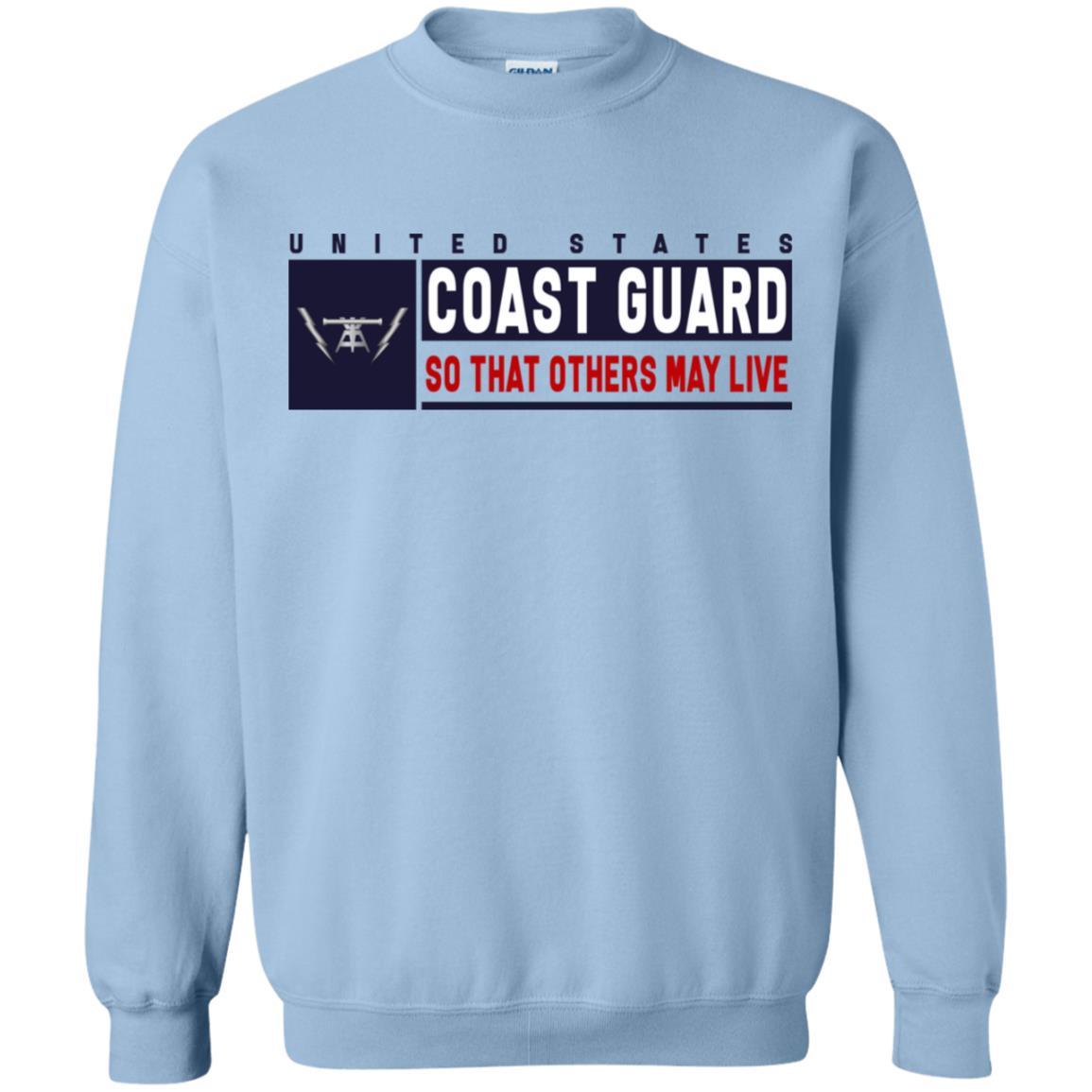 US Coast Guard Fire Control Technician FT Logo- So that others may live Long Sleeve - Pullover Hoodie-TShirt-USCG-Veterans Nation