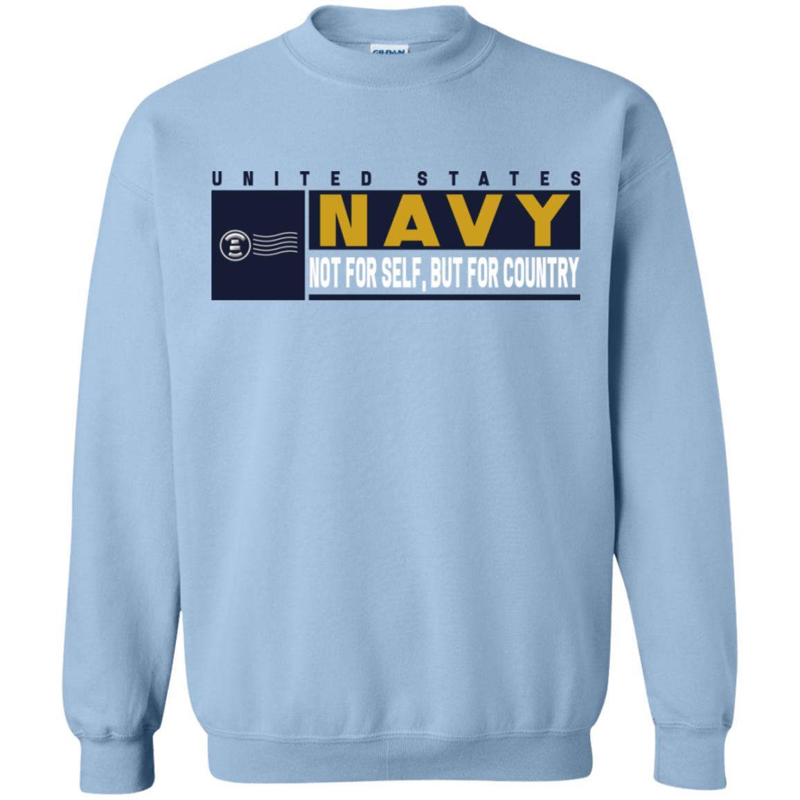 Navy Postal Clerk Navy PC- Not for self Long Sleeve - Pullover Hoodie-TShirt-Navy-Veterans Nation