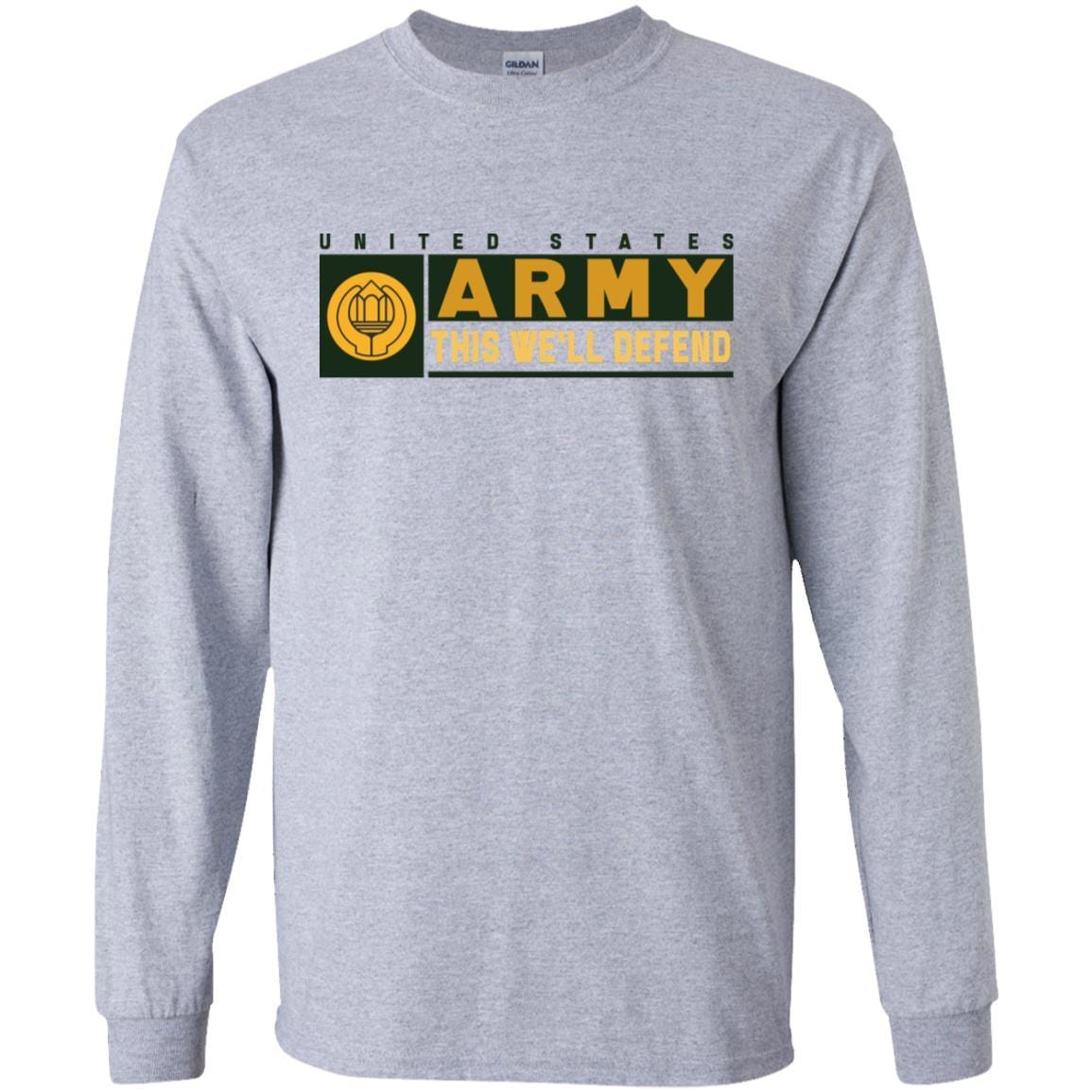 U.S Army Chaplain Assistant- This We'll Defend T-Shirt On Front For Men-TShirt-Army-Veterans Nation