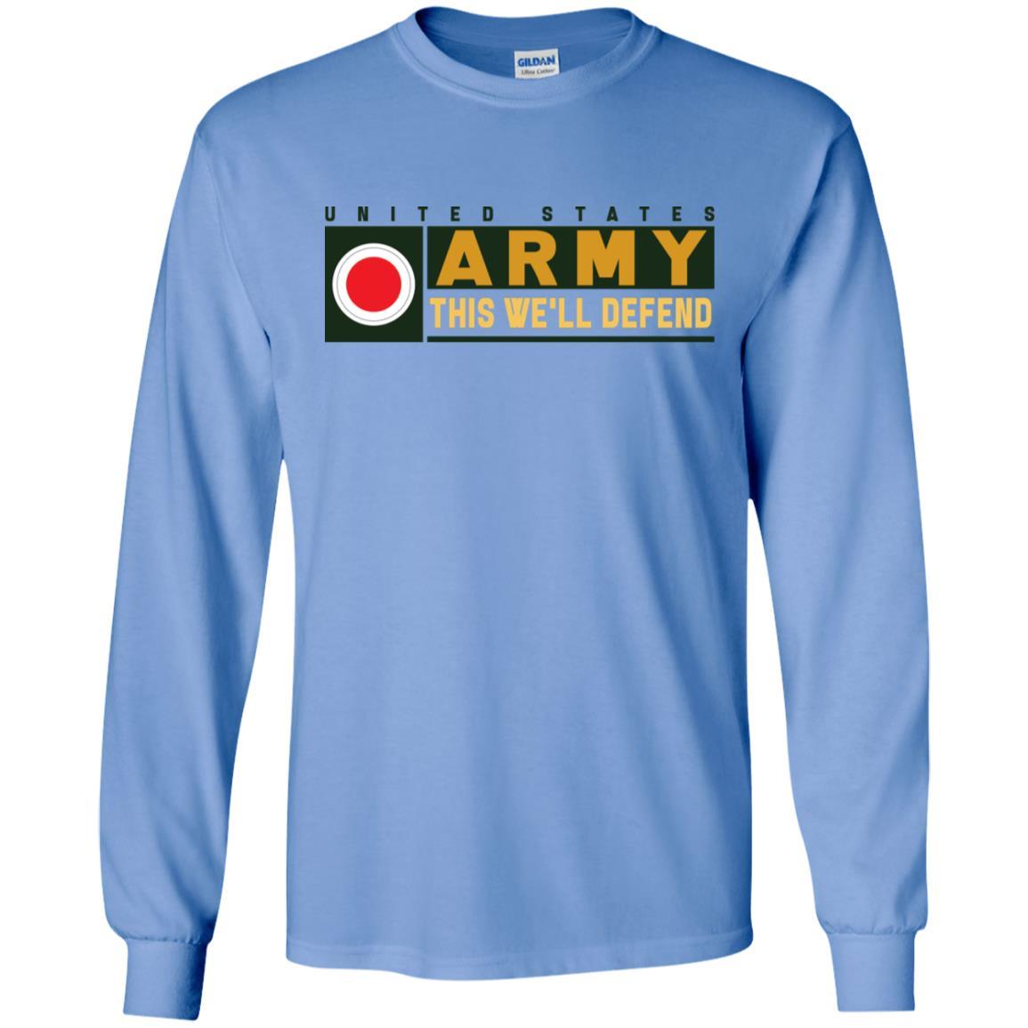 US Army 37TH INFANTRY BRIGADE COMBAT TEAM- This We'll Defend T-Shirt On Front For Men-TShirt-Army-Veterans Nation