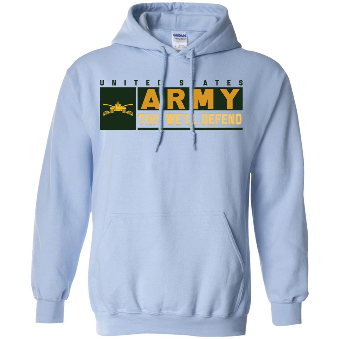 U.S Army Armor Branch- This We'll Defend T-Shirt On Front For Men-TShirt-Army-Veterans Nation