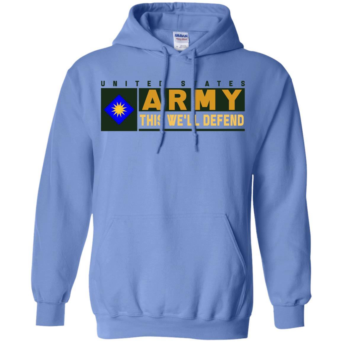 US Army 40TH INFANTRY DIVISION- This We'll Defend T-Shirt On Front For Men-TShirt-Army-Veterans Nation