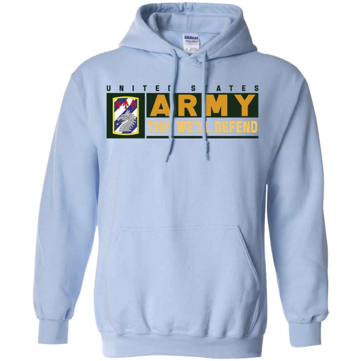US Army 3RD SUSTAINMENT BRIGADE- This We'll Defend T-Shirt On Front For Men-TShirt-Army-Veterans Nation