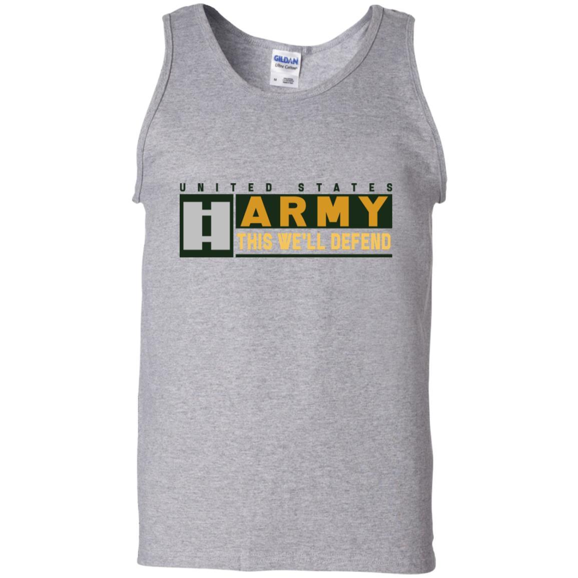 US Army O-3 This We Will Defend T-Shirt On Front For Men-TShirt-Army-Veterans Nation