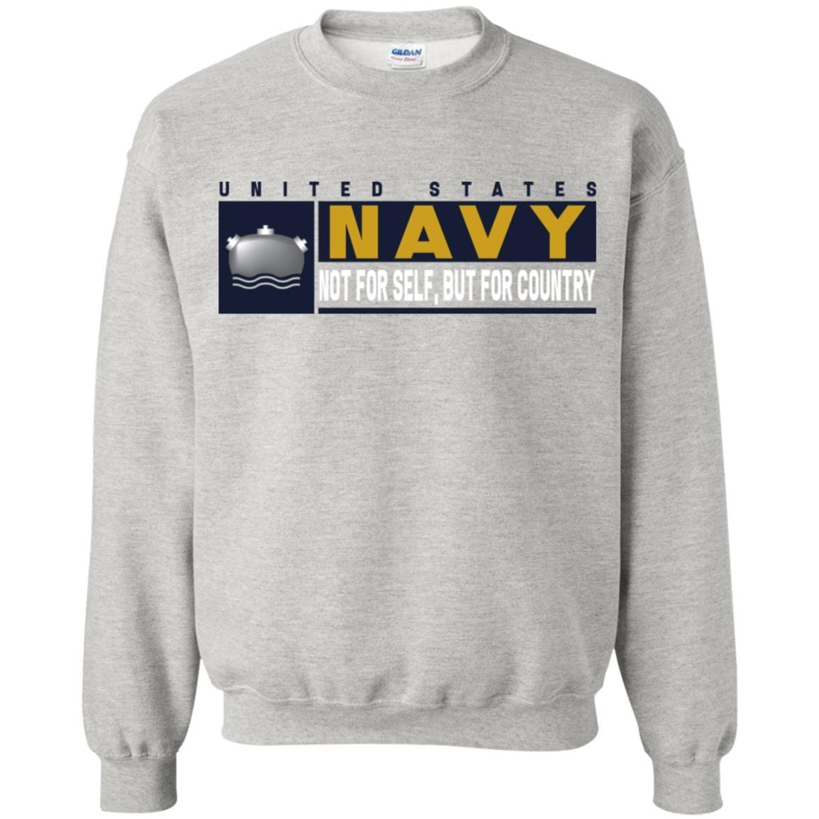 Navy Mineman Navy MN- Not for self Long Sleeve - Pullover Hoodie-TShirt-Navy-Veterans Nation