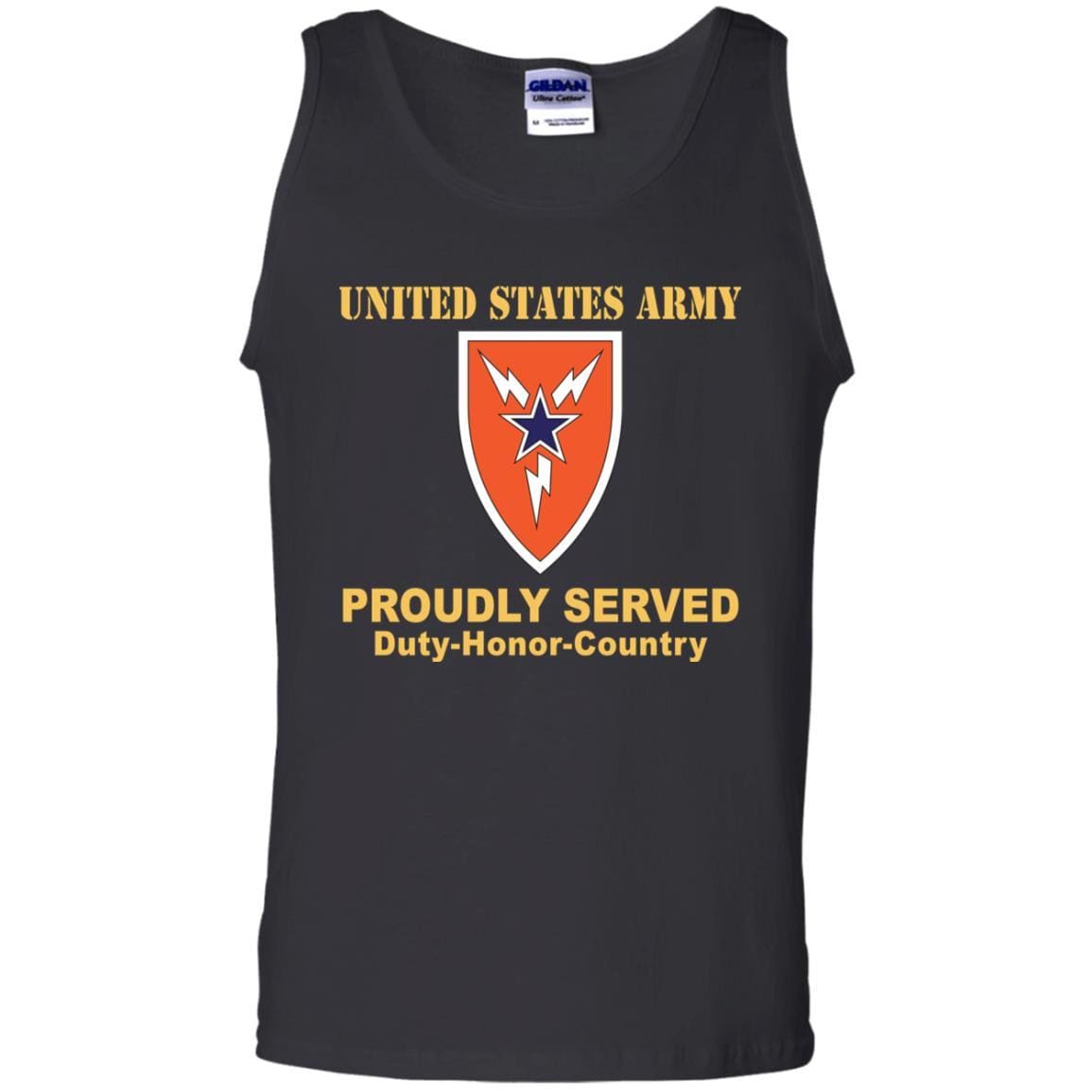 US ARMY 3RD SIGNAL BRIGADE- Proudly Served T-Shirt On Front For Men-TShirt-Army-Veterans Nation