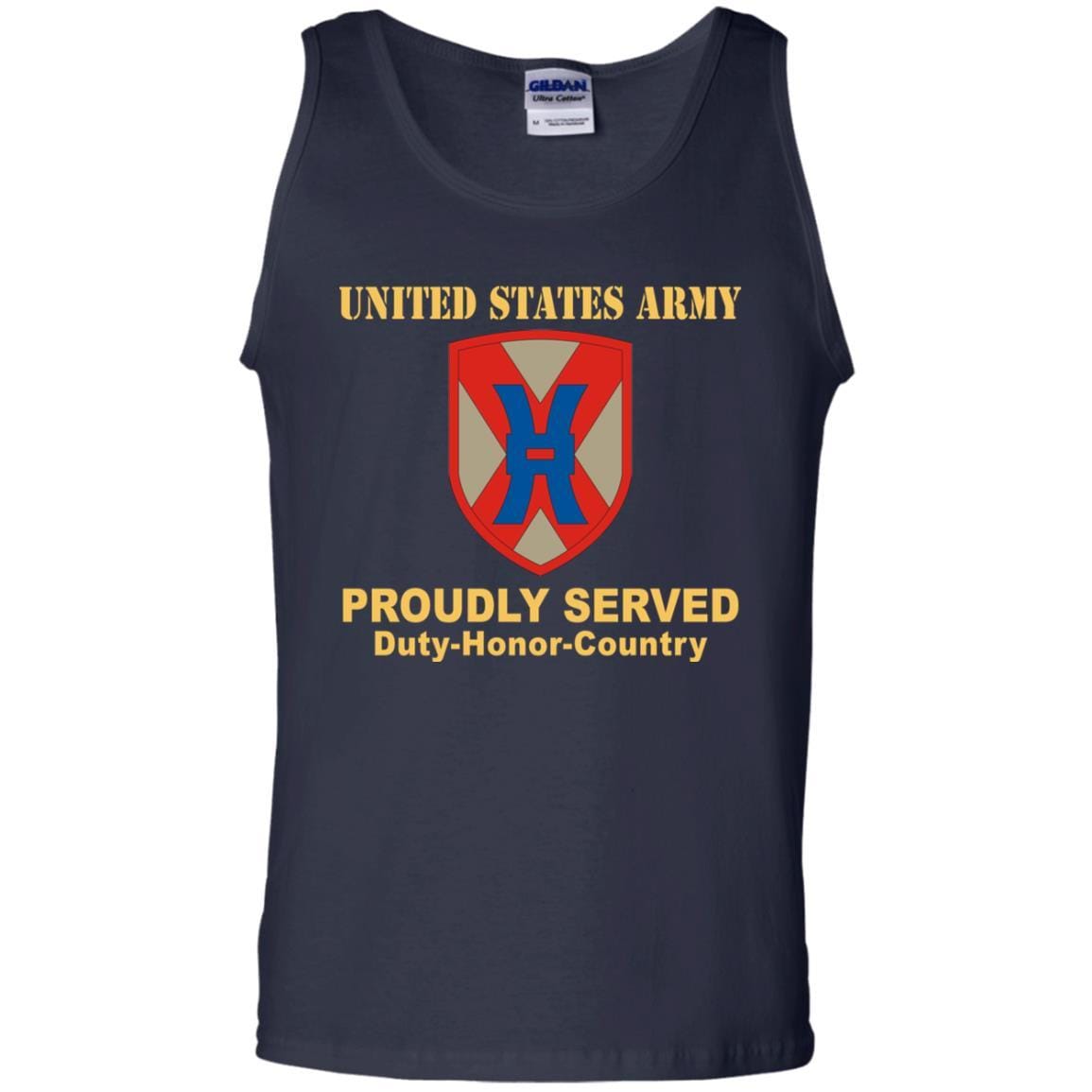 US ARMY 135TH SUSTAINMENT COMMAND- Proudly Served T-Shirt On Front For Men-TShirt-Army-Veterans Nation