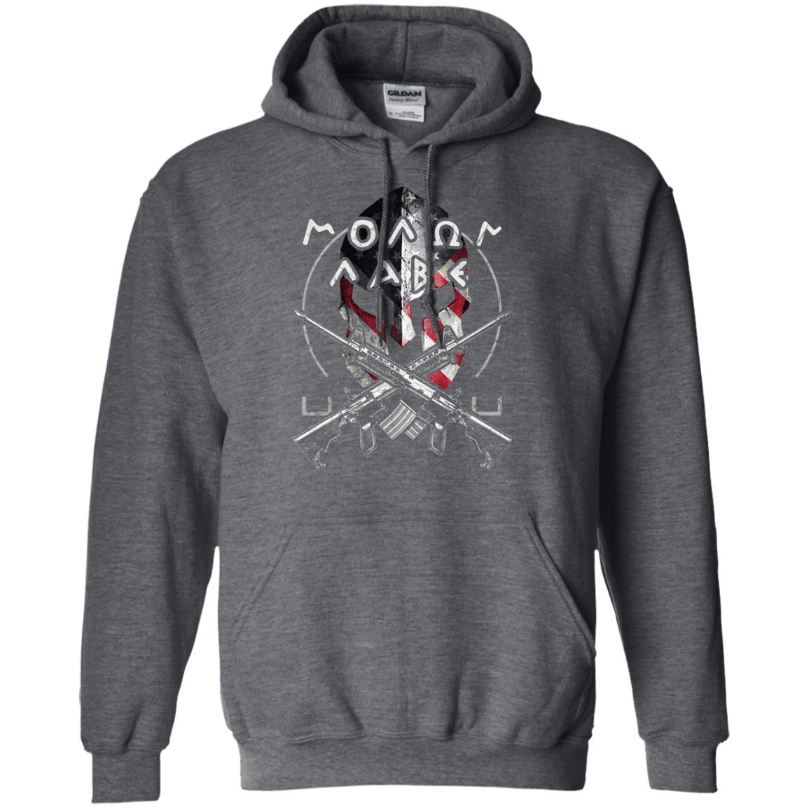 Military T-Shirt "Veteran - Molon Labe - Come And Take Them"-TShirt-General-Veterans Nation